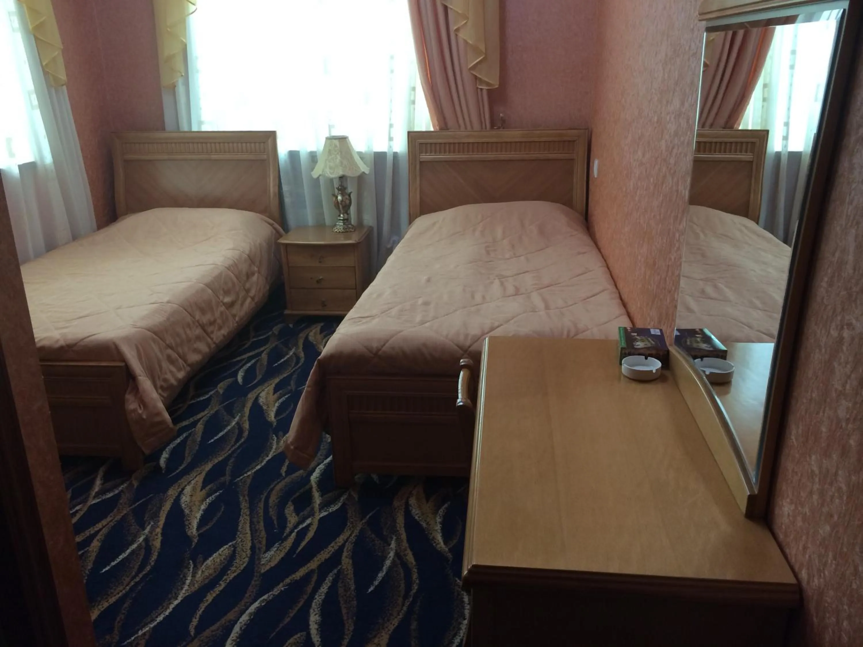Bed in Nairi Hotel