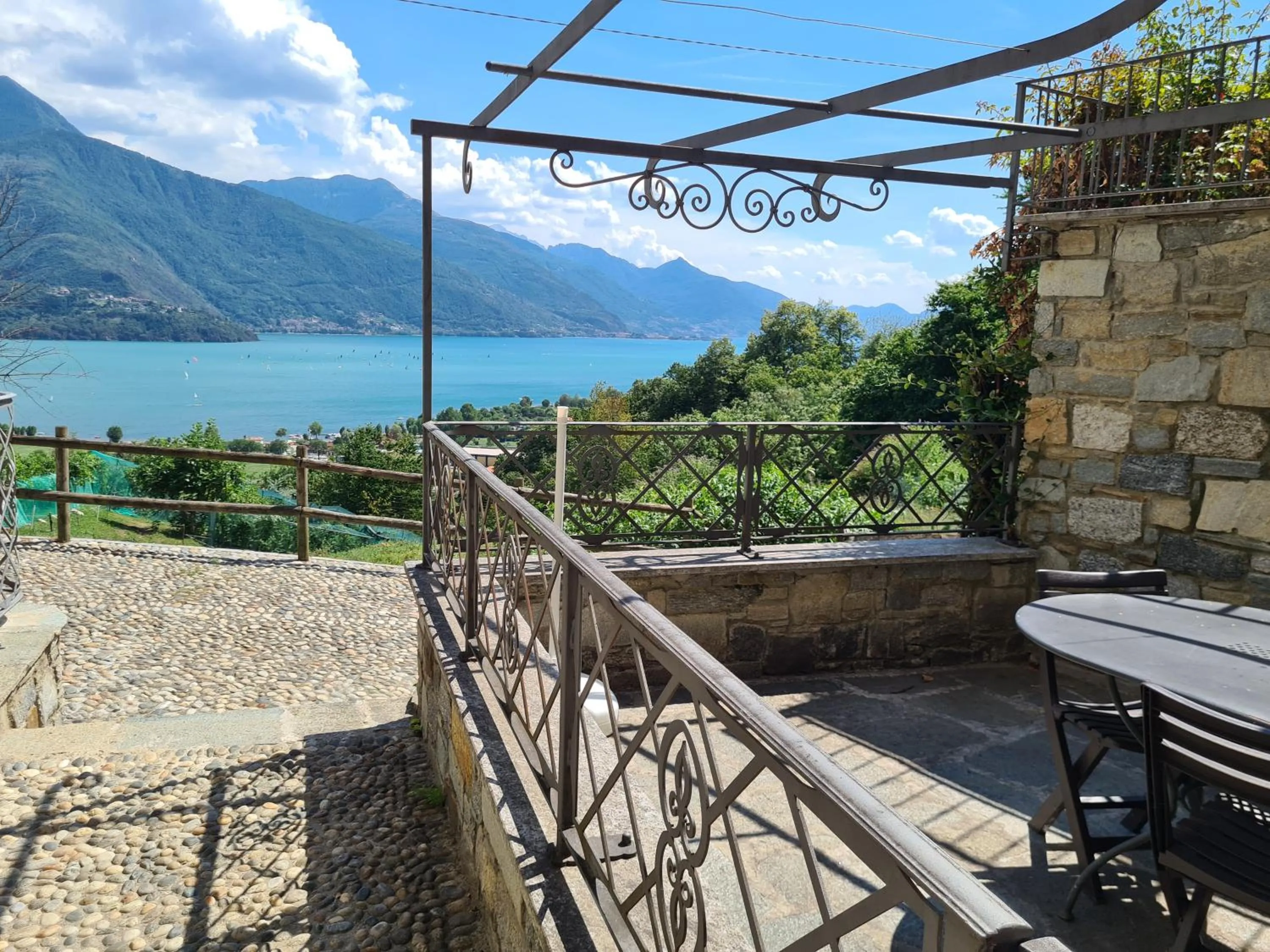 Balcony/Terrace in Residence Giglio Comer See