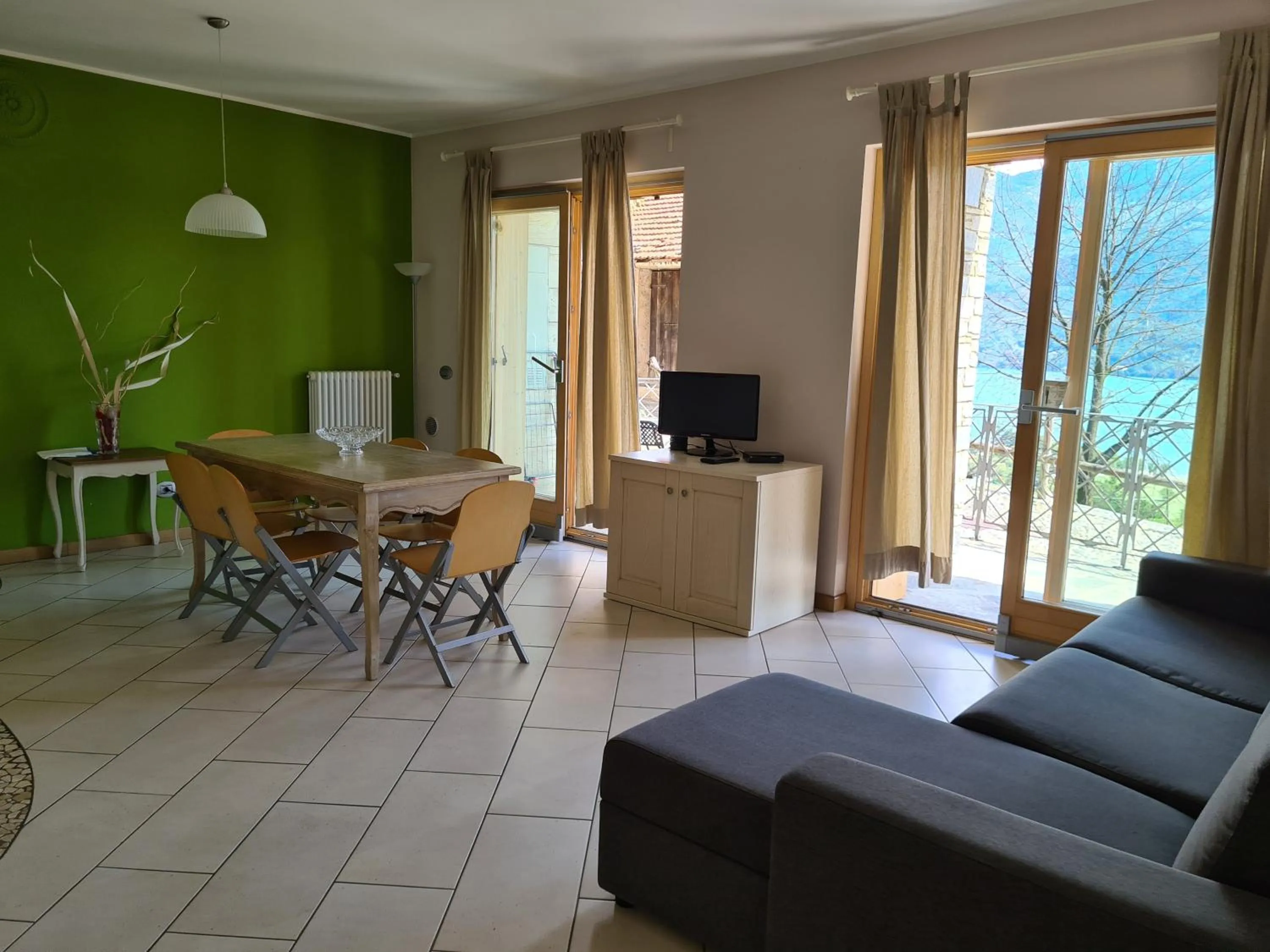 Living room in Residence Giglio Comer See