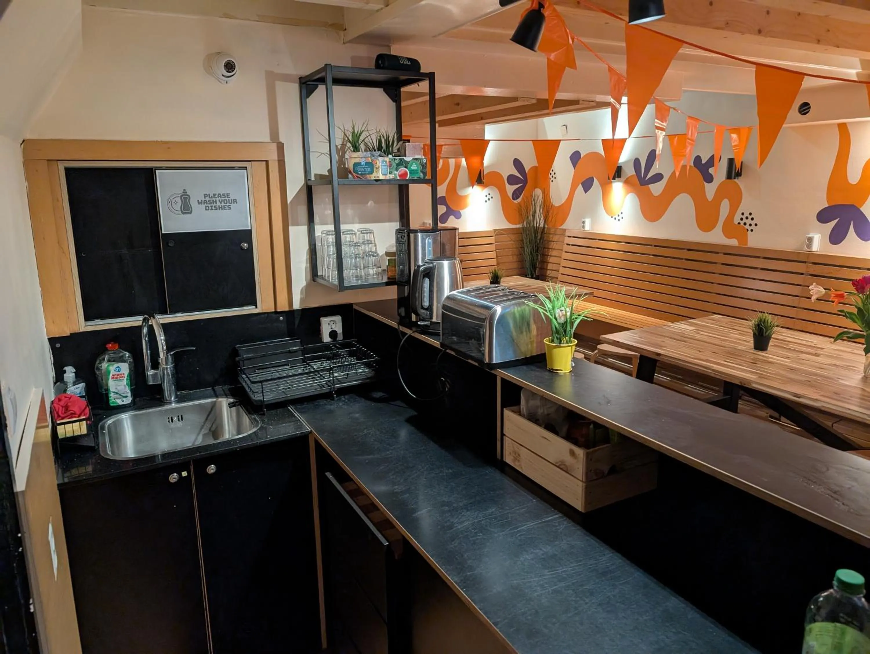 Kitchen or kitchenette in Onefam Amstel