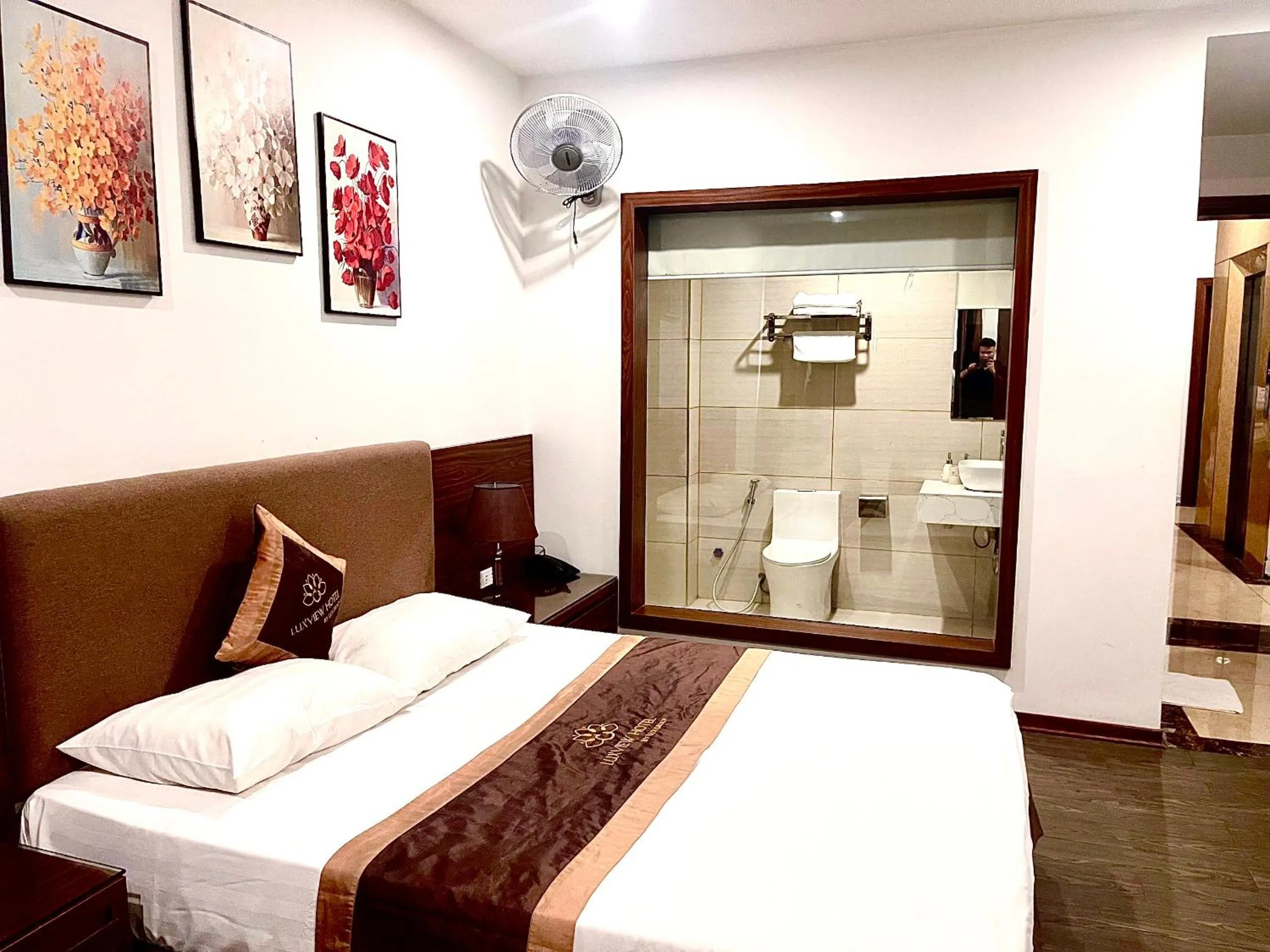 Bed in Luxtel Hotel Ngoại Giao Đoàn