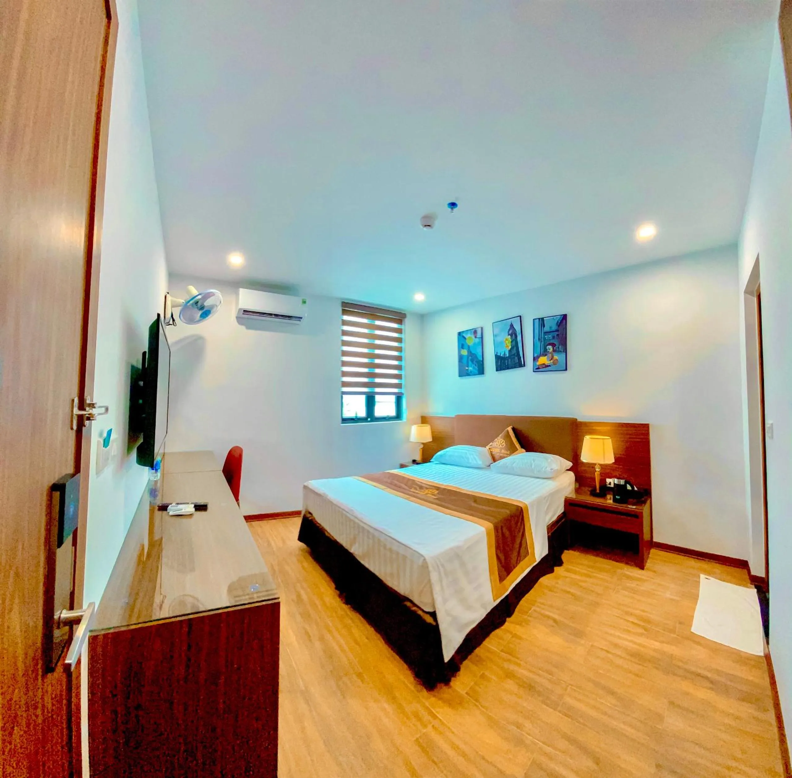 Bed in Luxtel Hotel Ngoại Giao Đoàn