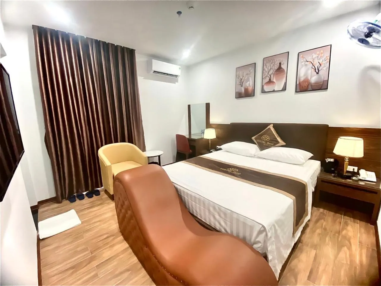 Bed in Luxtel Hotel Ngoại Giao Đoàn