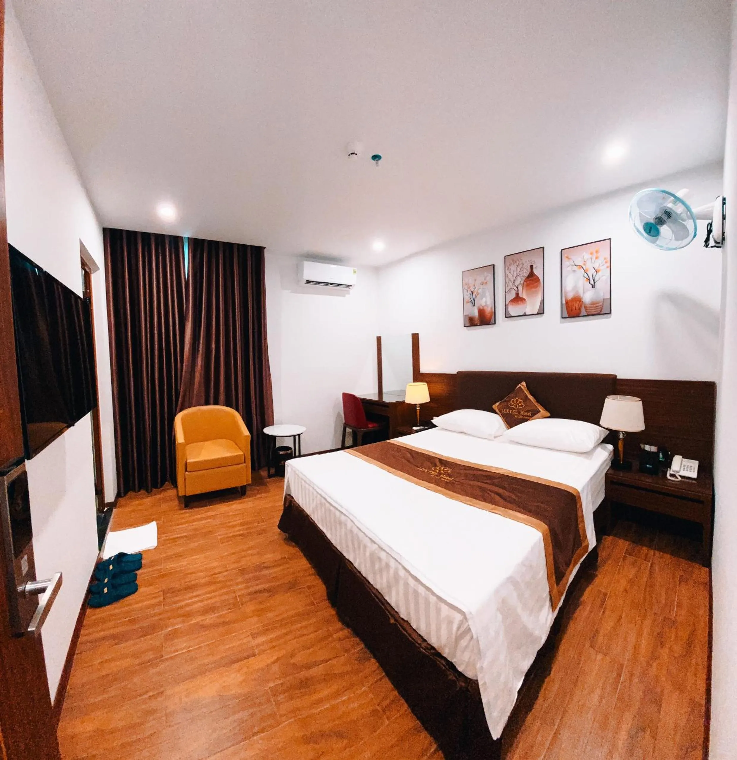 Bed in Luxtel Hotel Ngoại Giao Đoàn