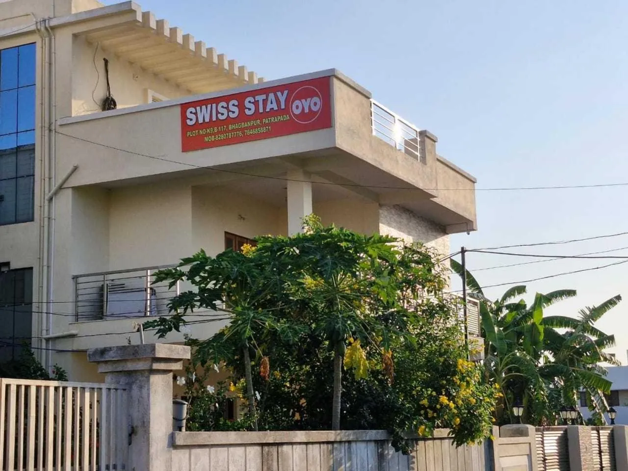 Facade/entrance in Hotel O Swiss Stay