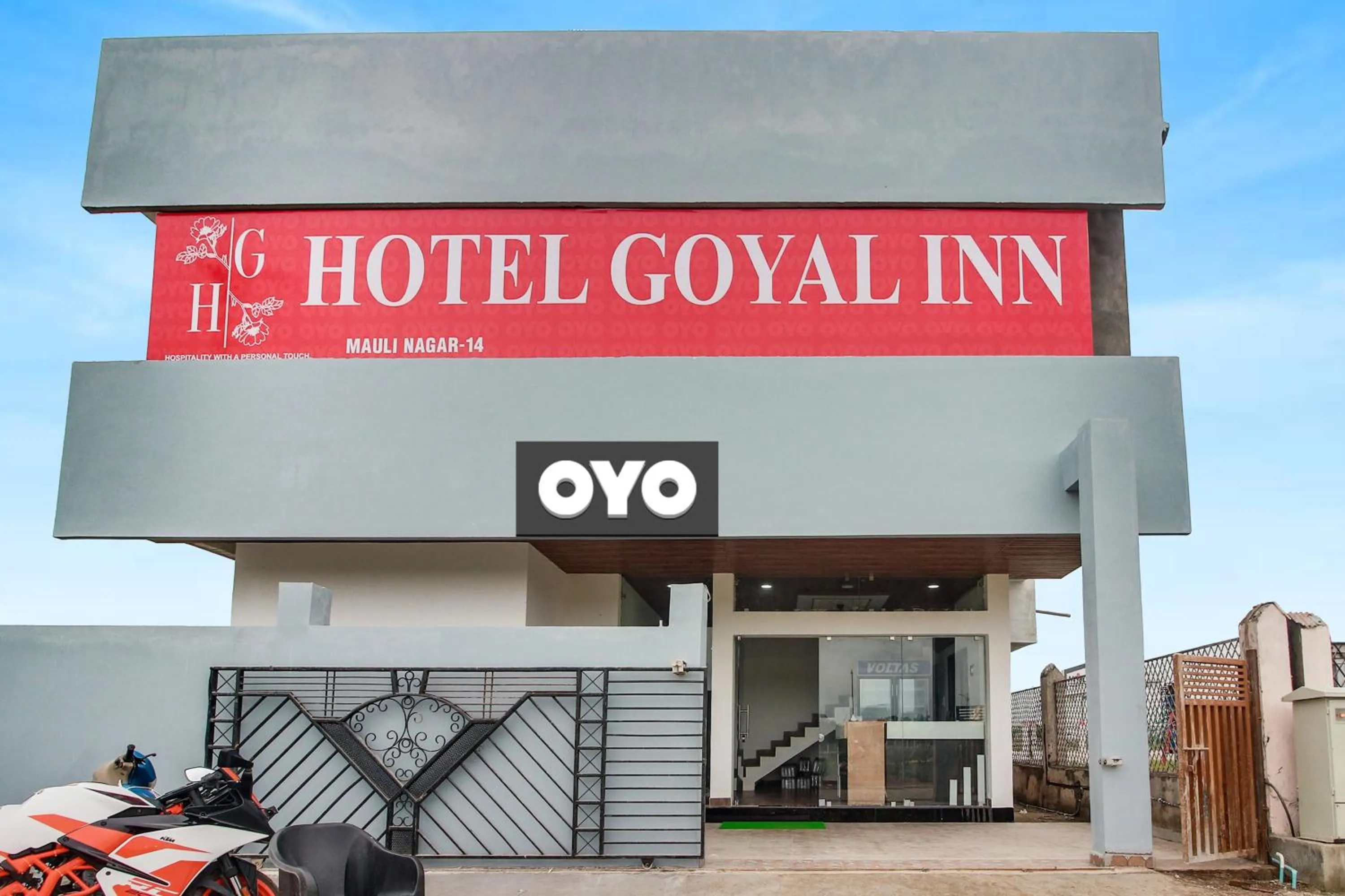Facade/entrance in Hotel O Goyal Inn