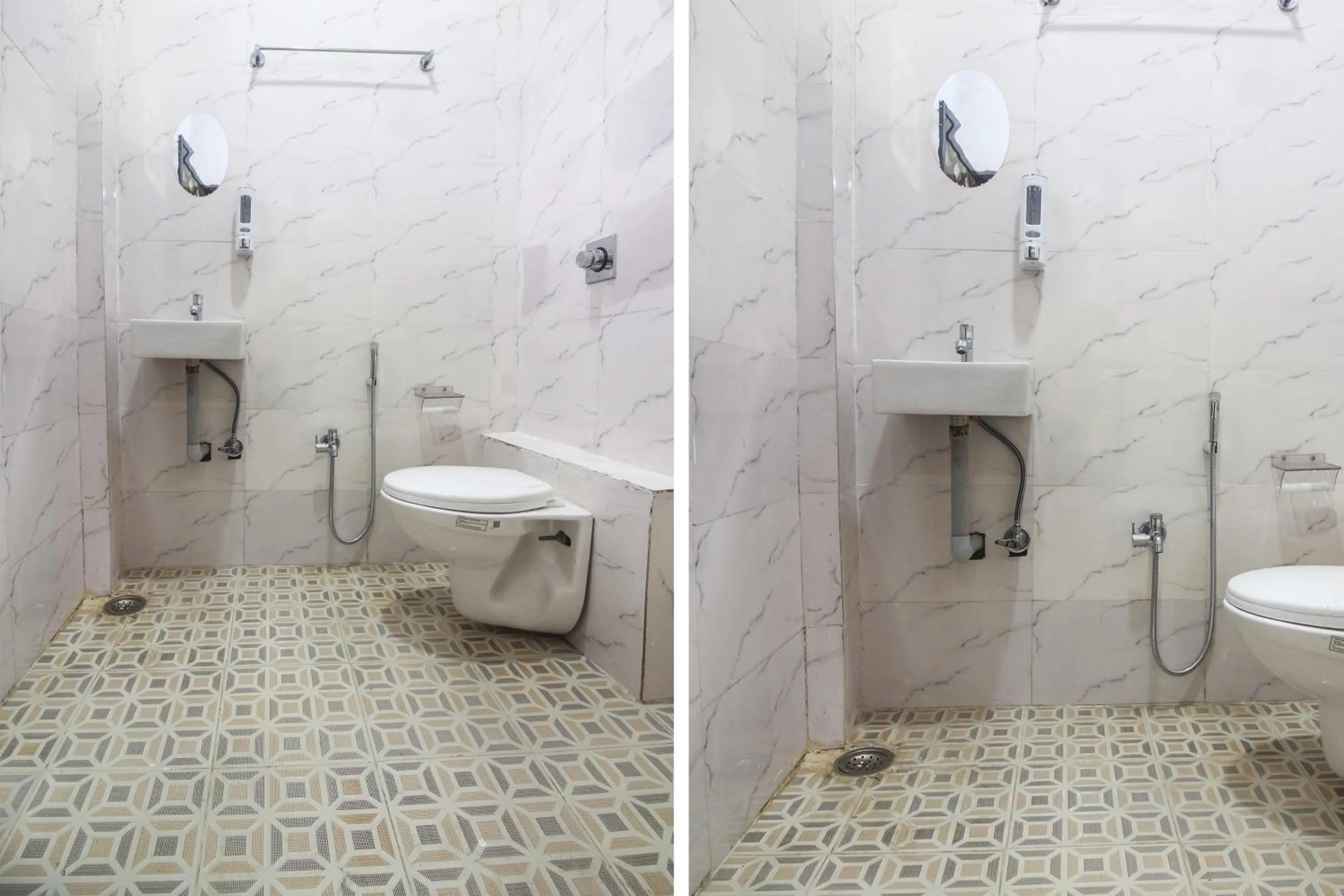 Bathroom in Hotel O Goyal Inn