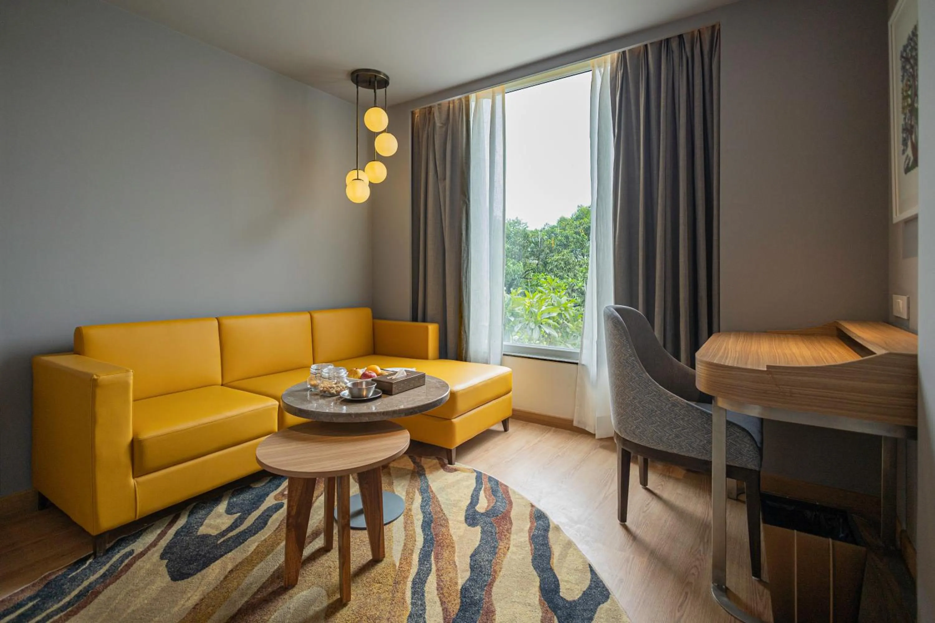 Seating area in Golden Tulip Bhopal