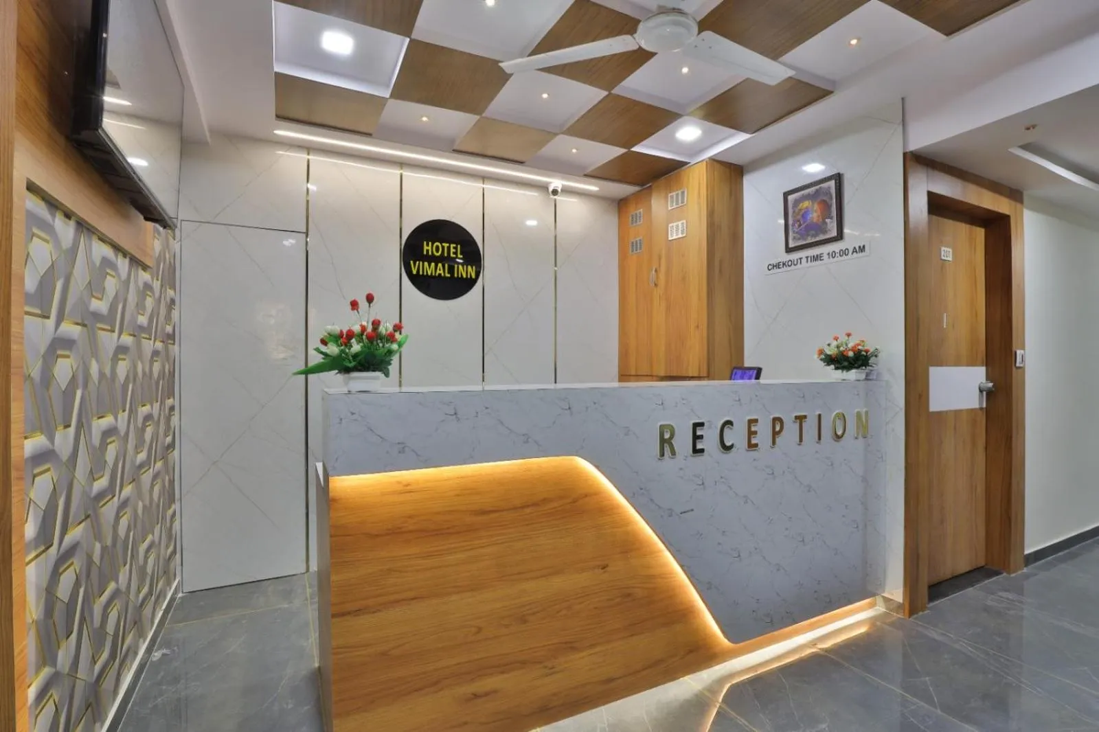 Property logo or sign, Lobby/Reception in Hotel Vimal Inn