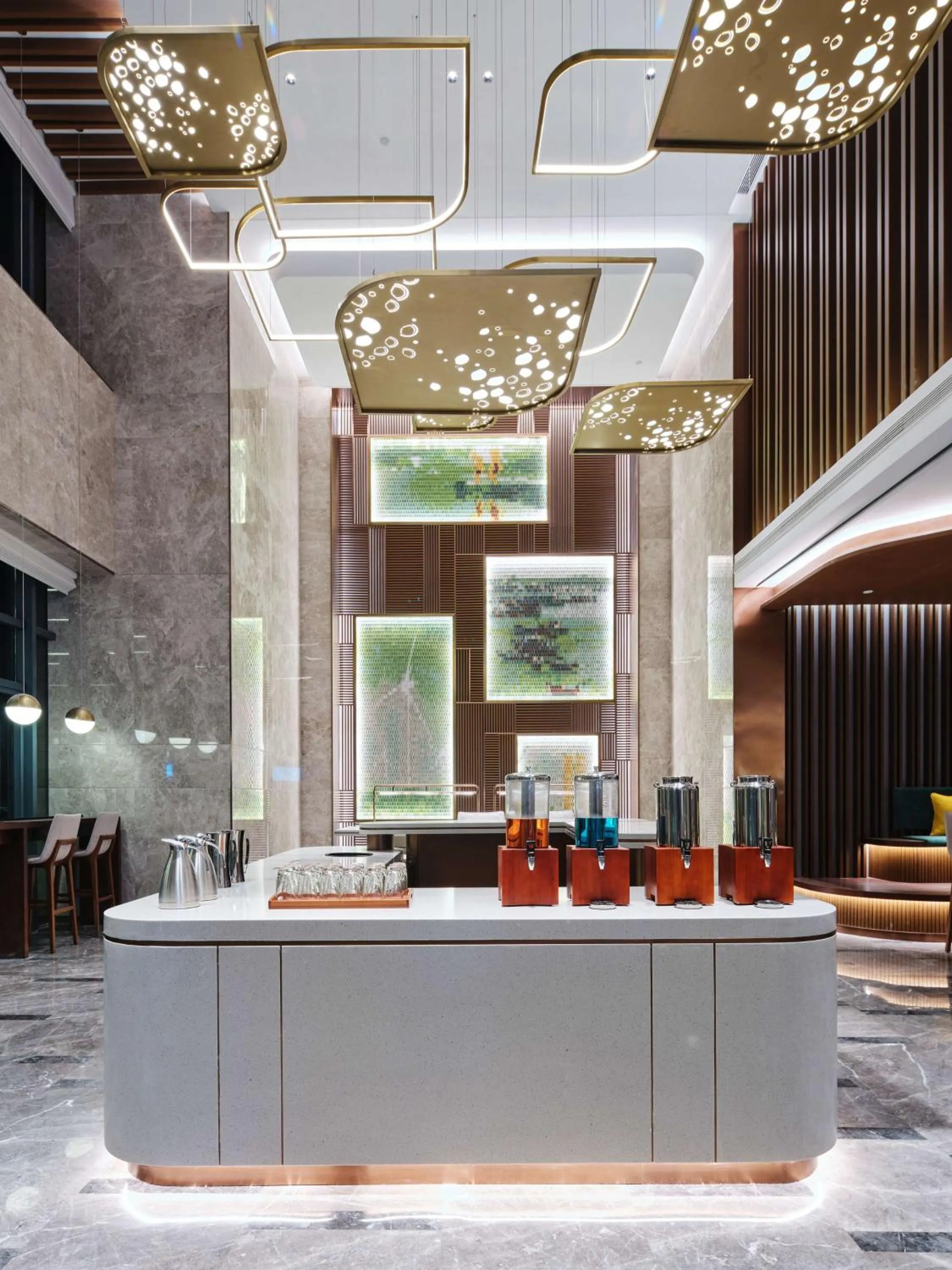 Lobby or reception in Hilton Garden Inn Nantong Rudong