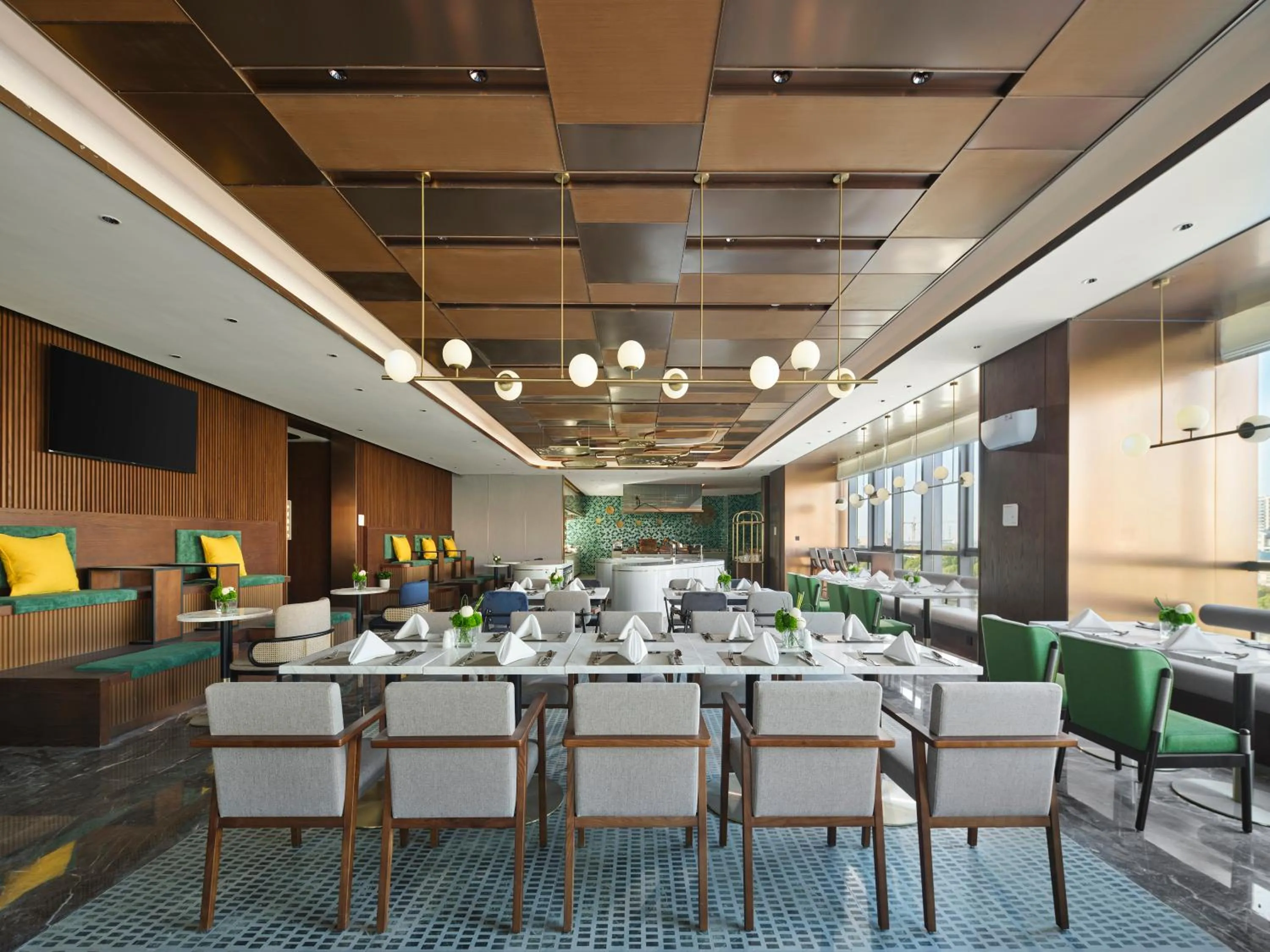 Restaurant/places to eat in Hilton Garden Inn Nantong Rudong