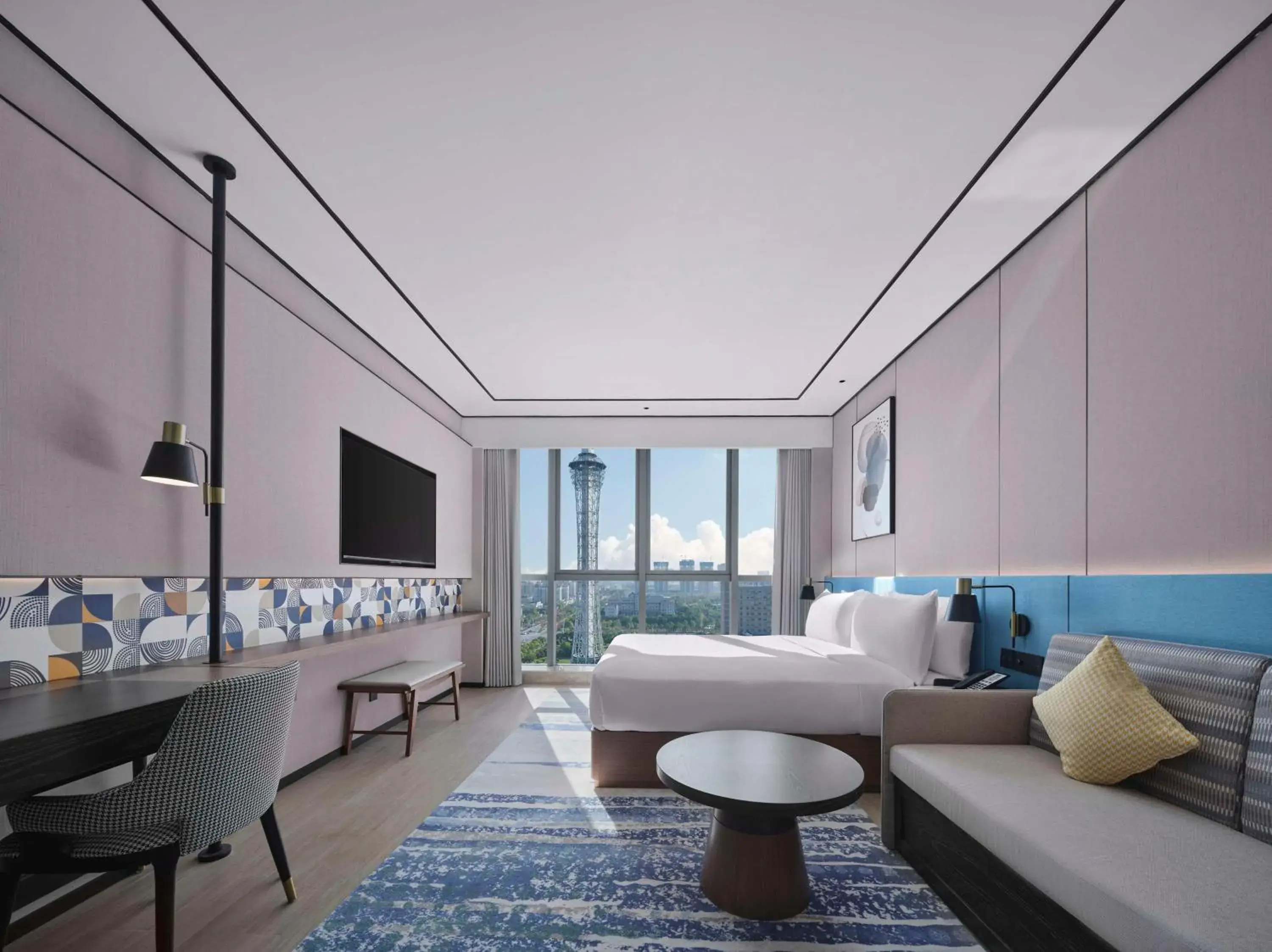 King Guest Room in Hilton Garden Inn Nantong Rudong King Guest Room in Hilton Garden Inn Nantong Rudong