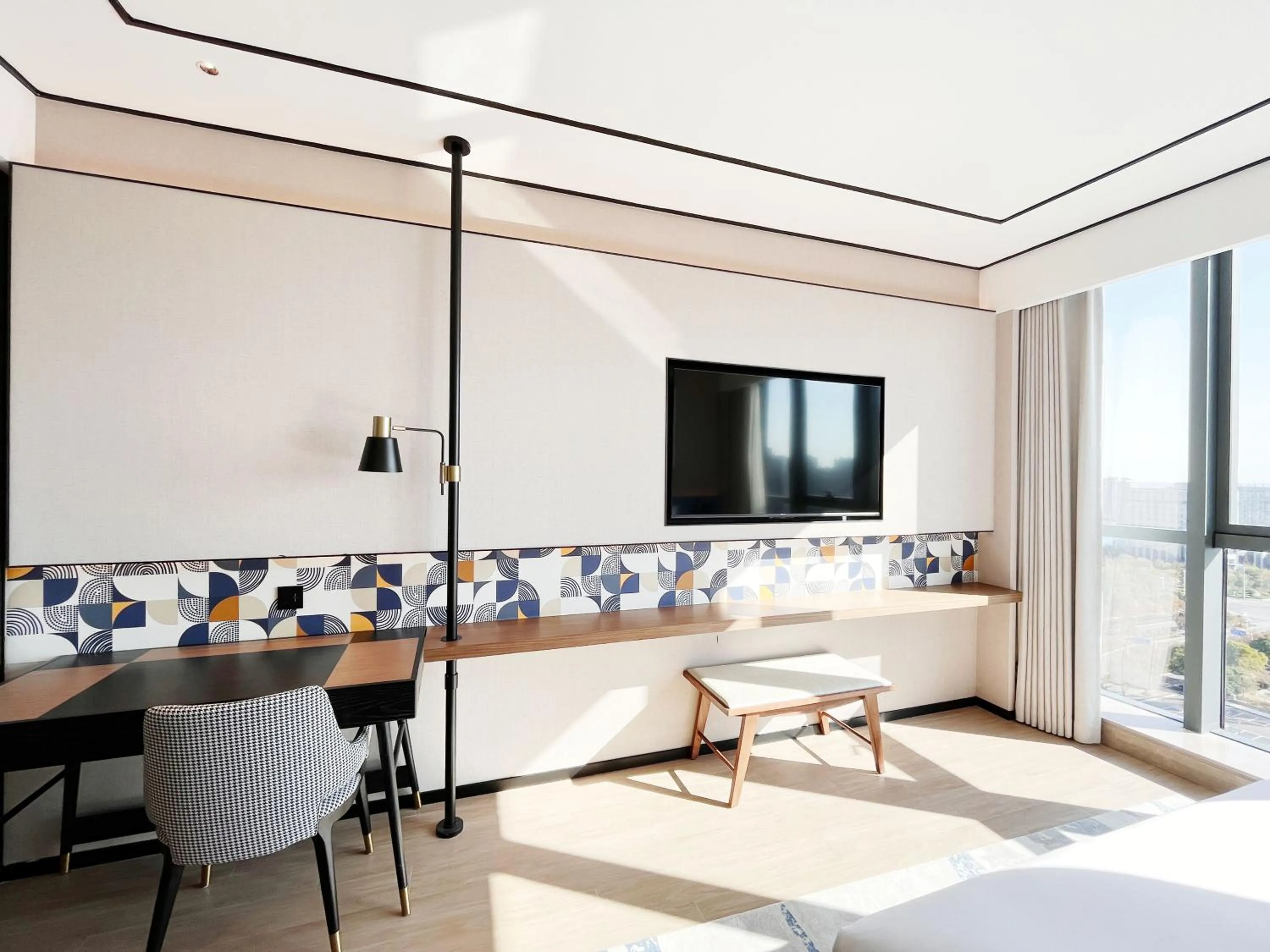 Garden, Bed in Hilton Garden Inn Nantong Rudong