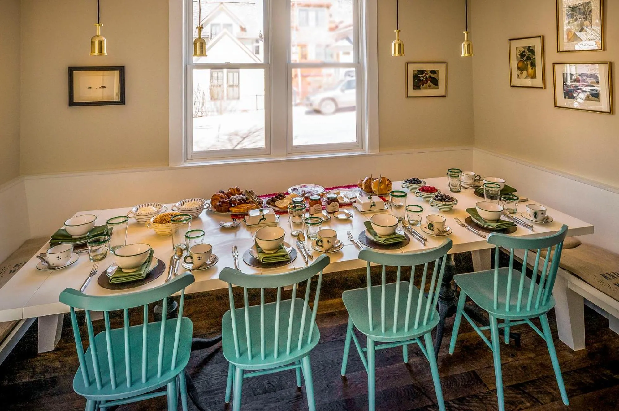 Breakfast in Dunton Town House Hotel