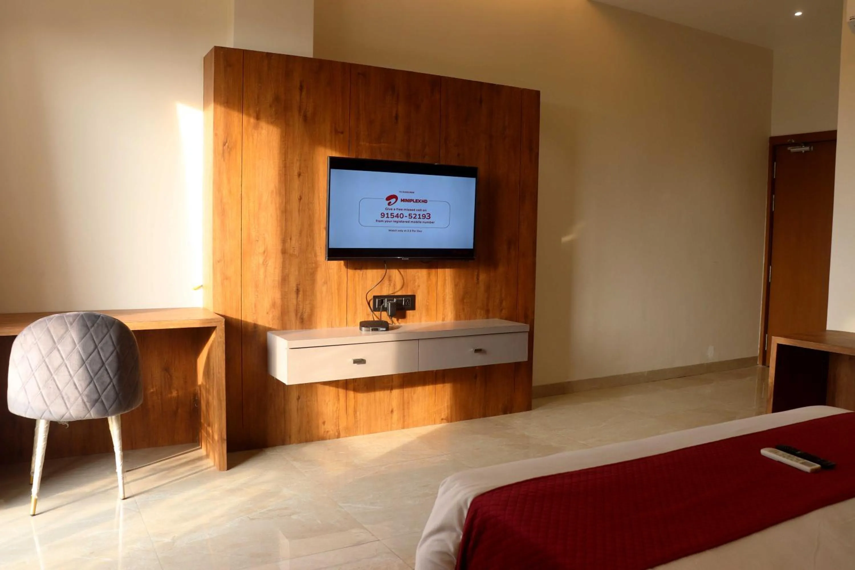 Bed in Gaurison Hotel and Resorts