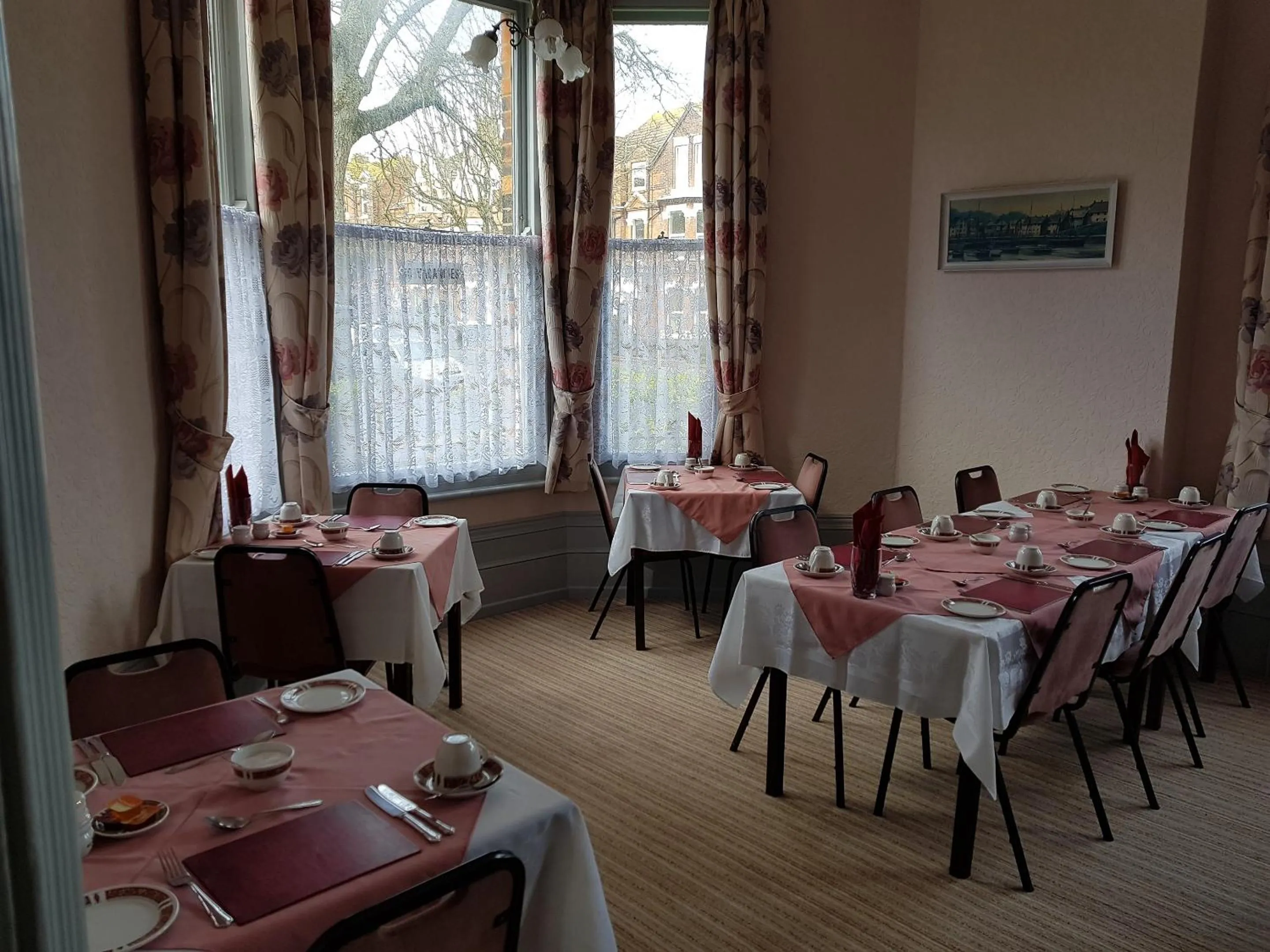 Dining area in The Wycliffe