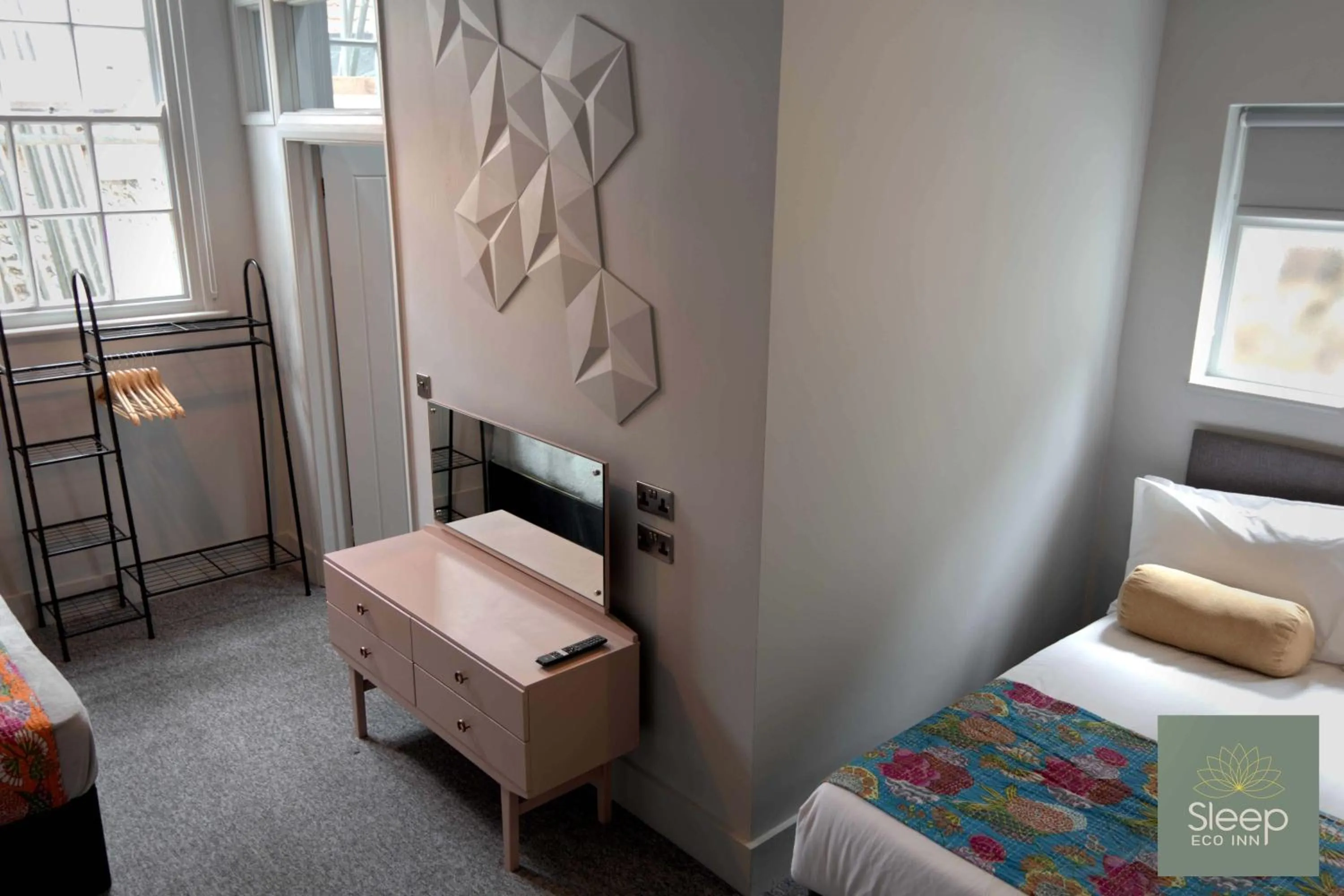 Coffee/tea facilities, Bed in Sleep Hotel