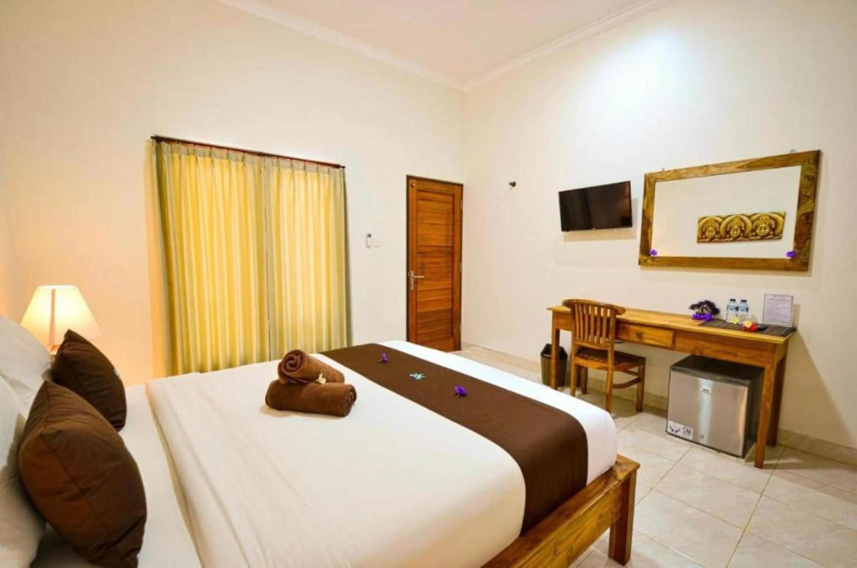 Bed in Canggu Kayuma House