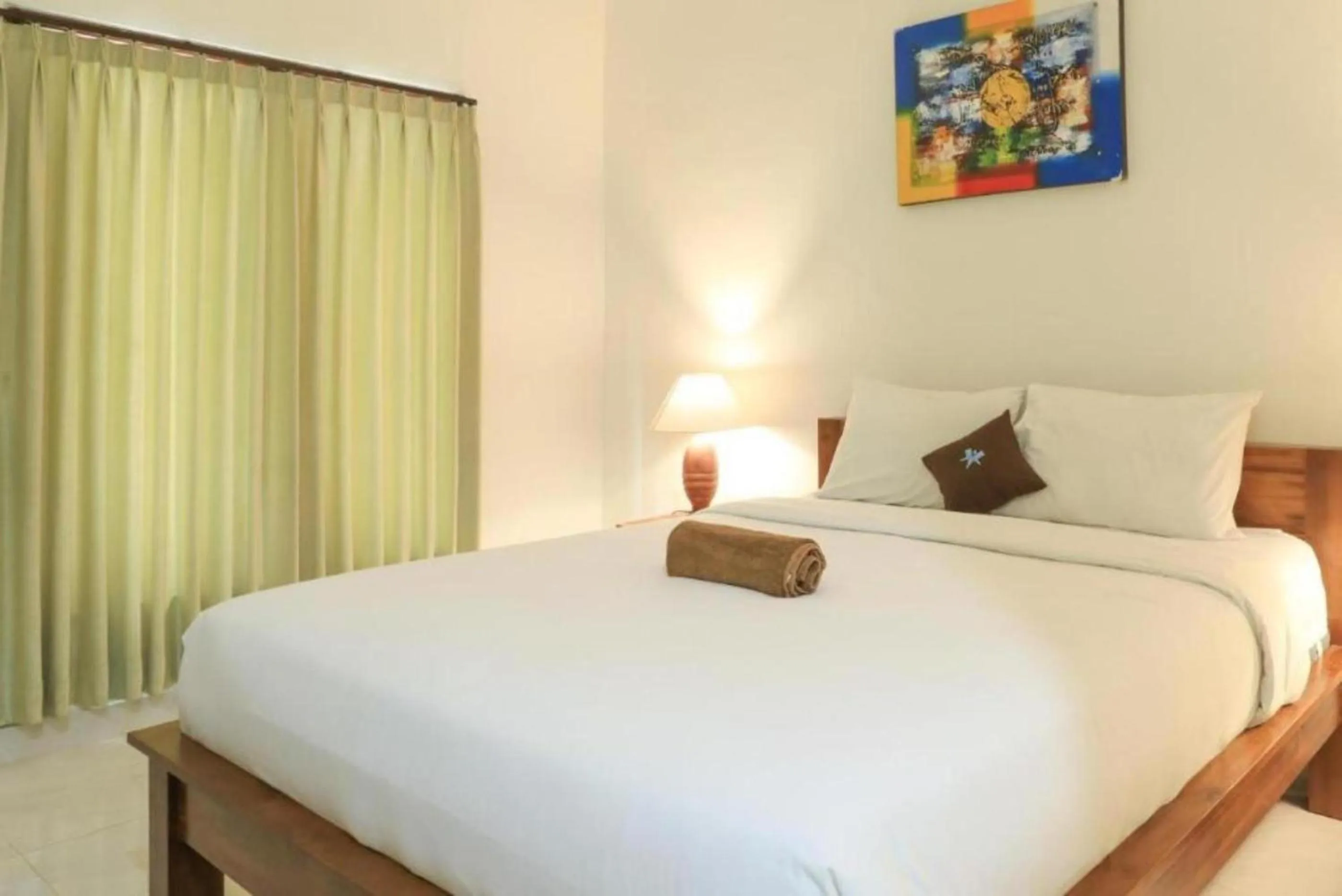 Bed in Canggu Kayuma House