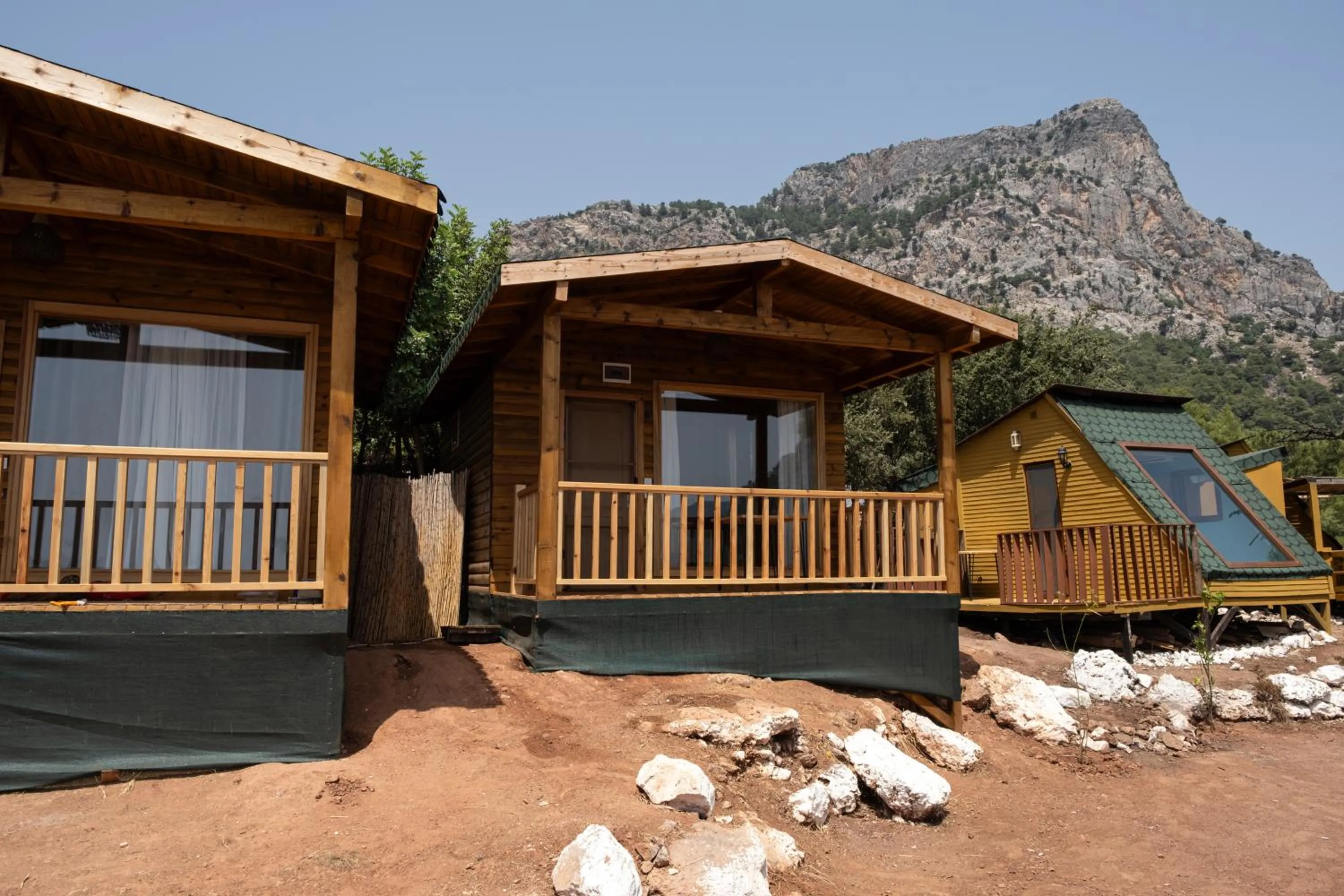 Property building in Goat Bungalow and Camping