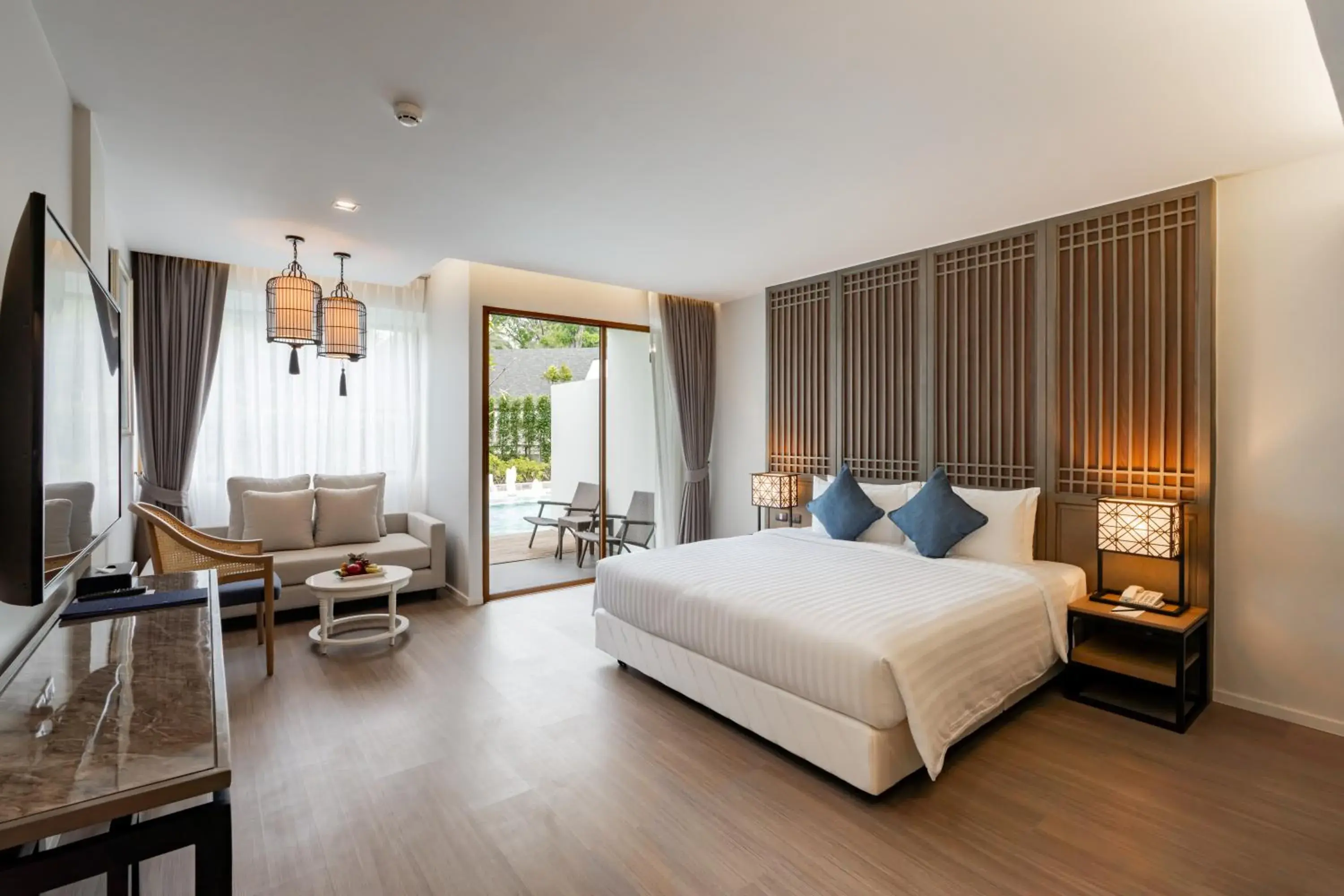 Deluxe Double Room with Pool Access in Bella Nara Phuket Naiyang Beach Deluxe Double Room with Pool Access in Bella Nara Phuket Naiyang Beach