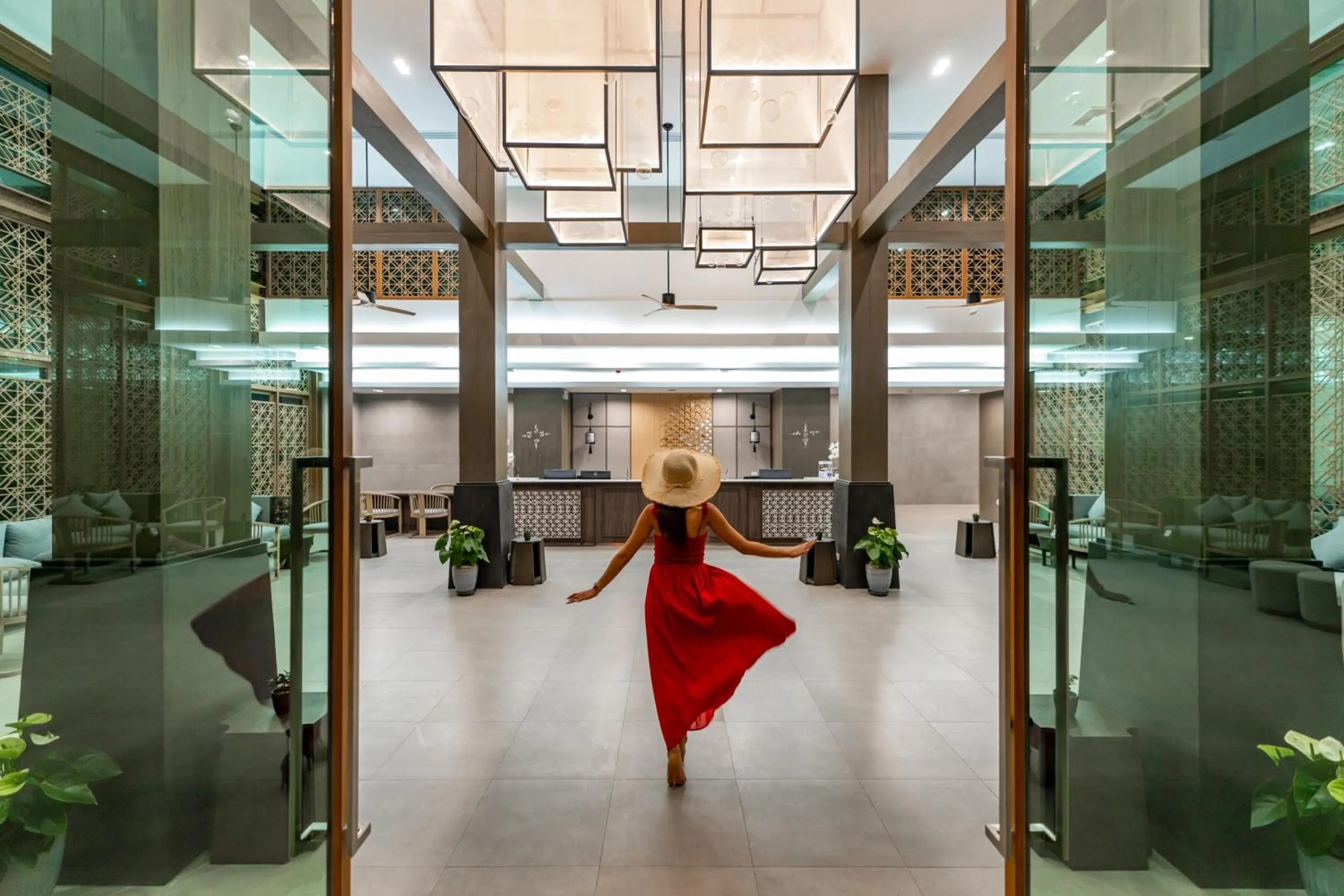 Lobby or reception in Bella Nara Phuket Naiyang Beach