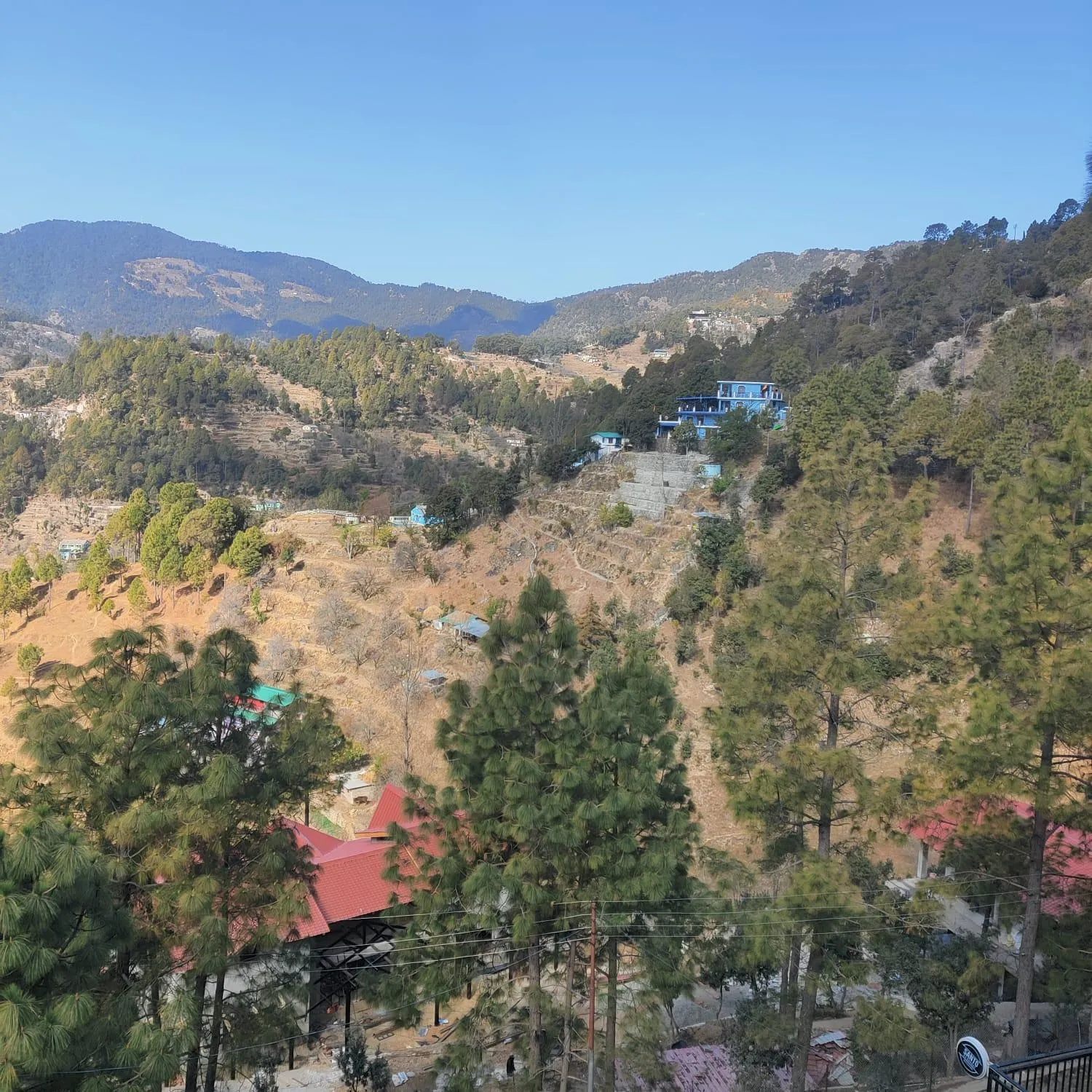 Mountain view in Hotel Pearl Residency