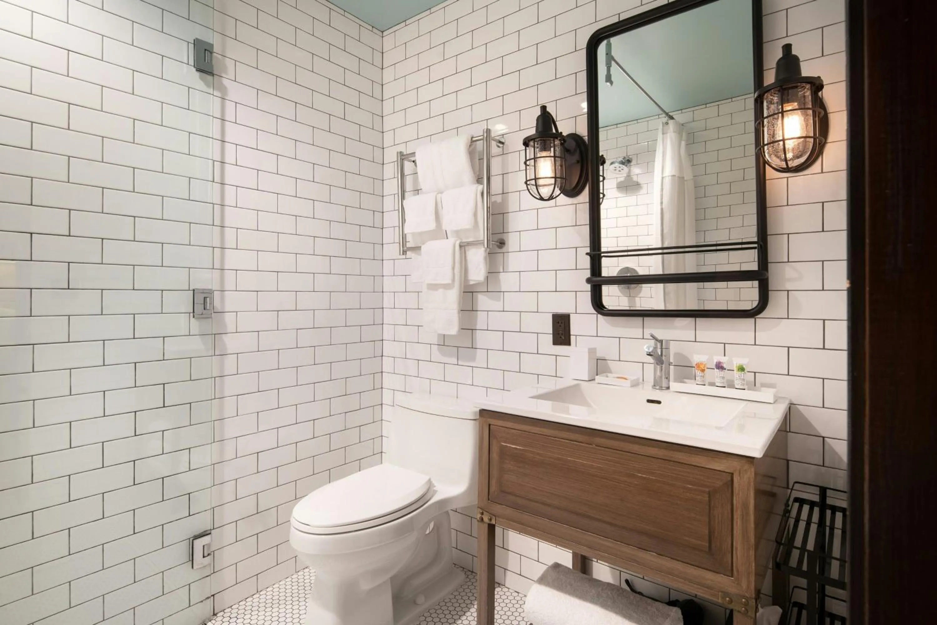 Bathroom in Moxy Santa Barbara