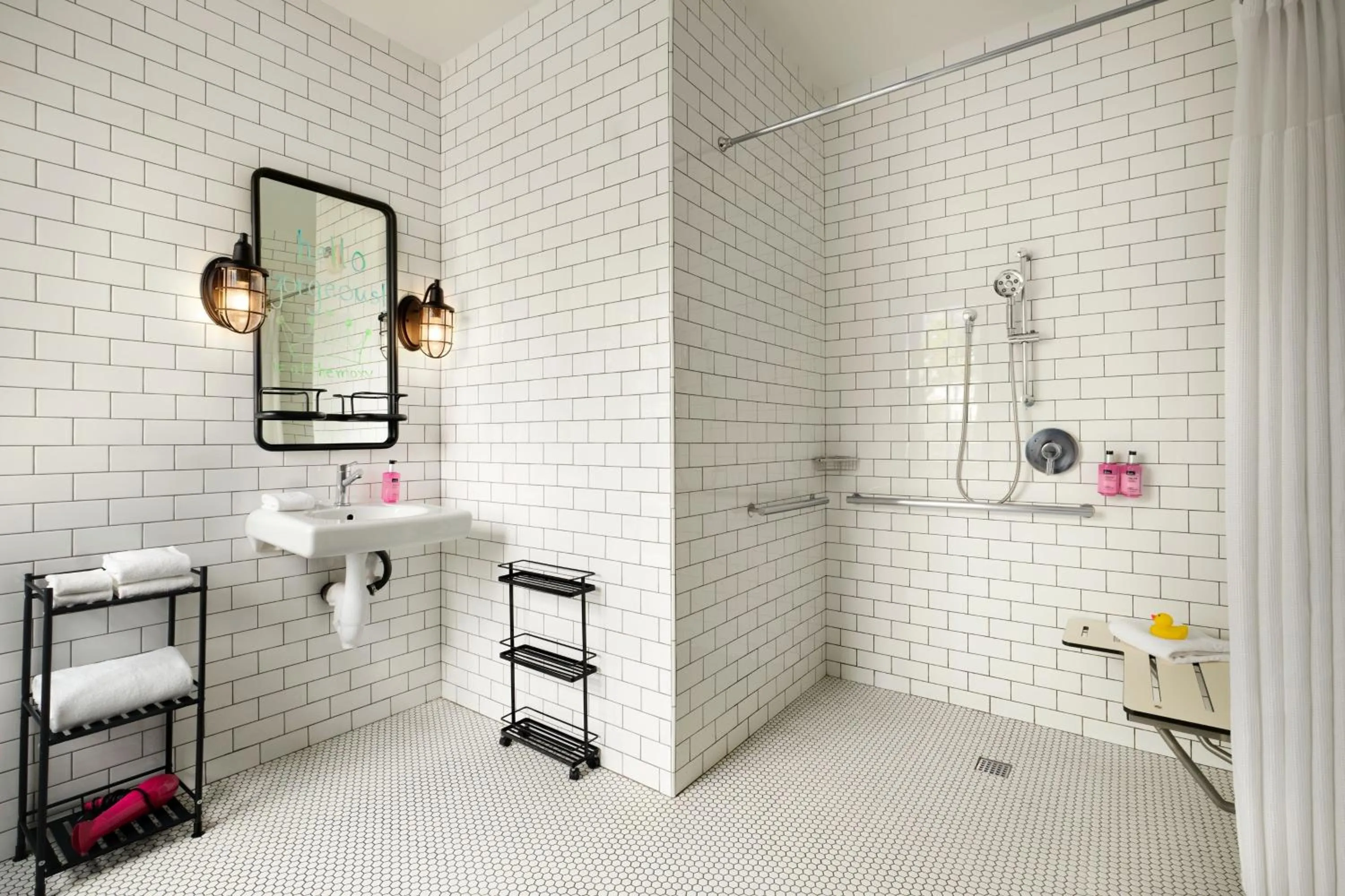 Bathroom in Moxy Santa Barbara