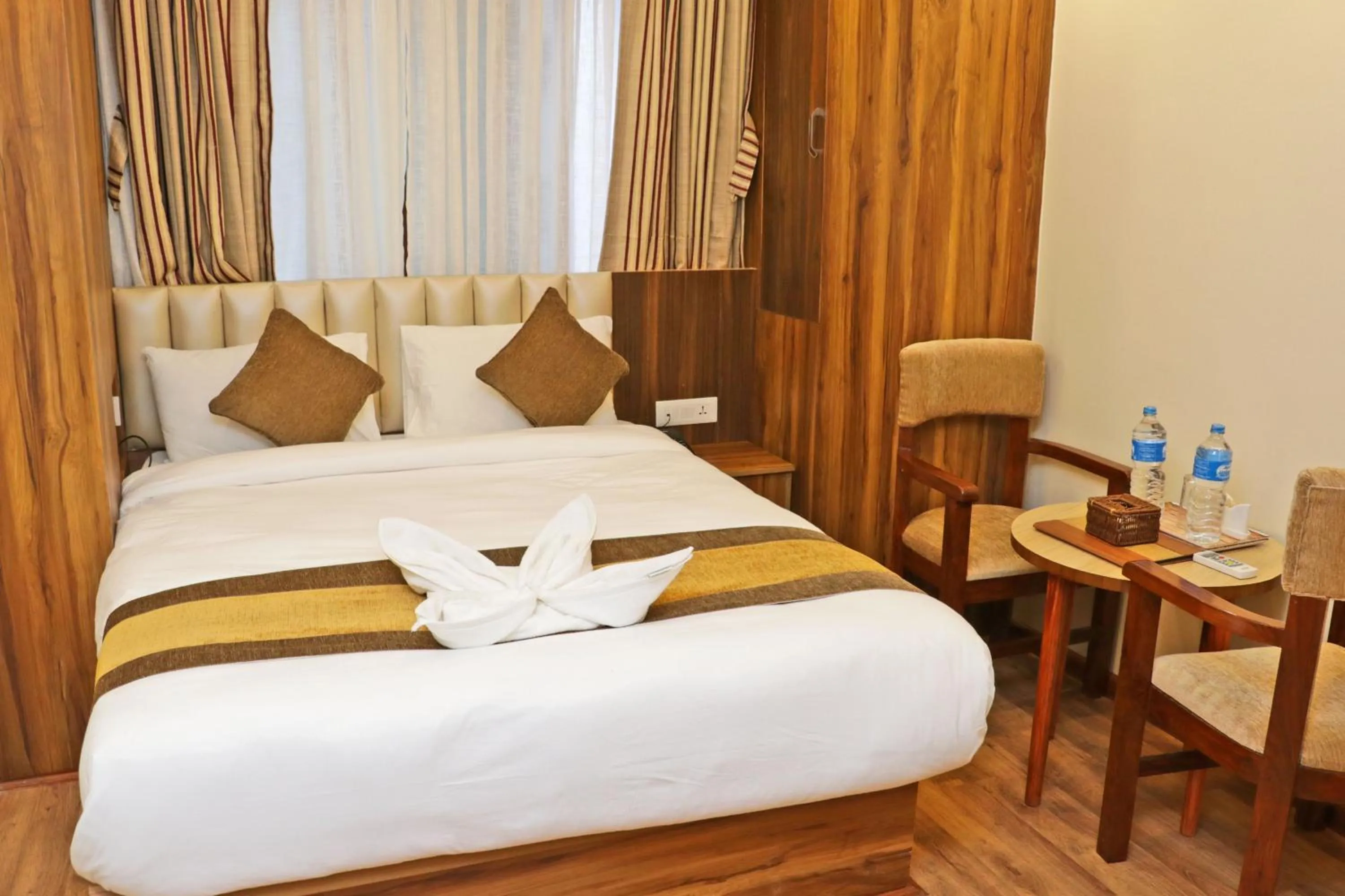 Bed in Hotel Airport Gurkha