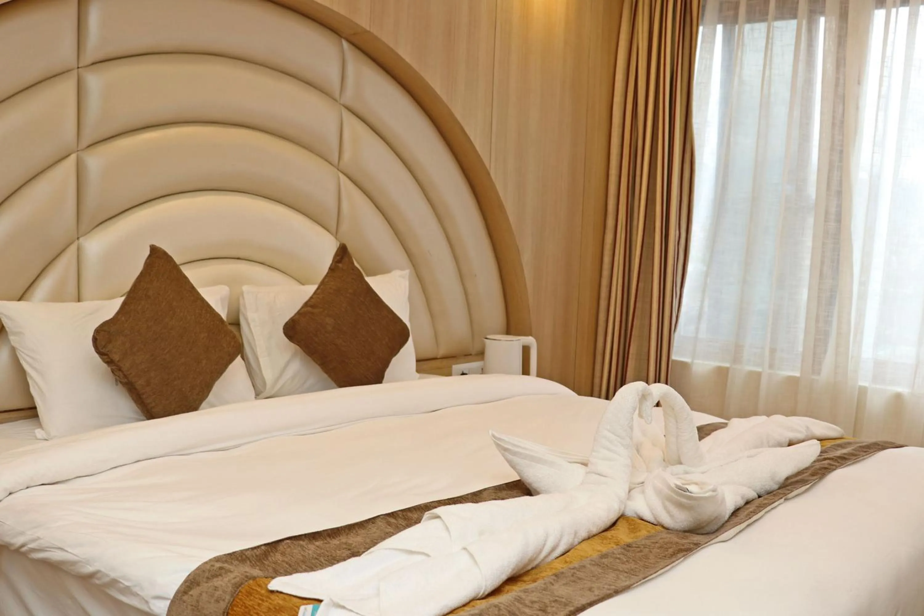 Bed in Hotel Airport Gurkha