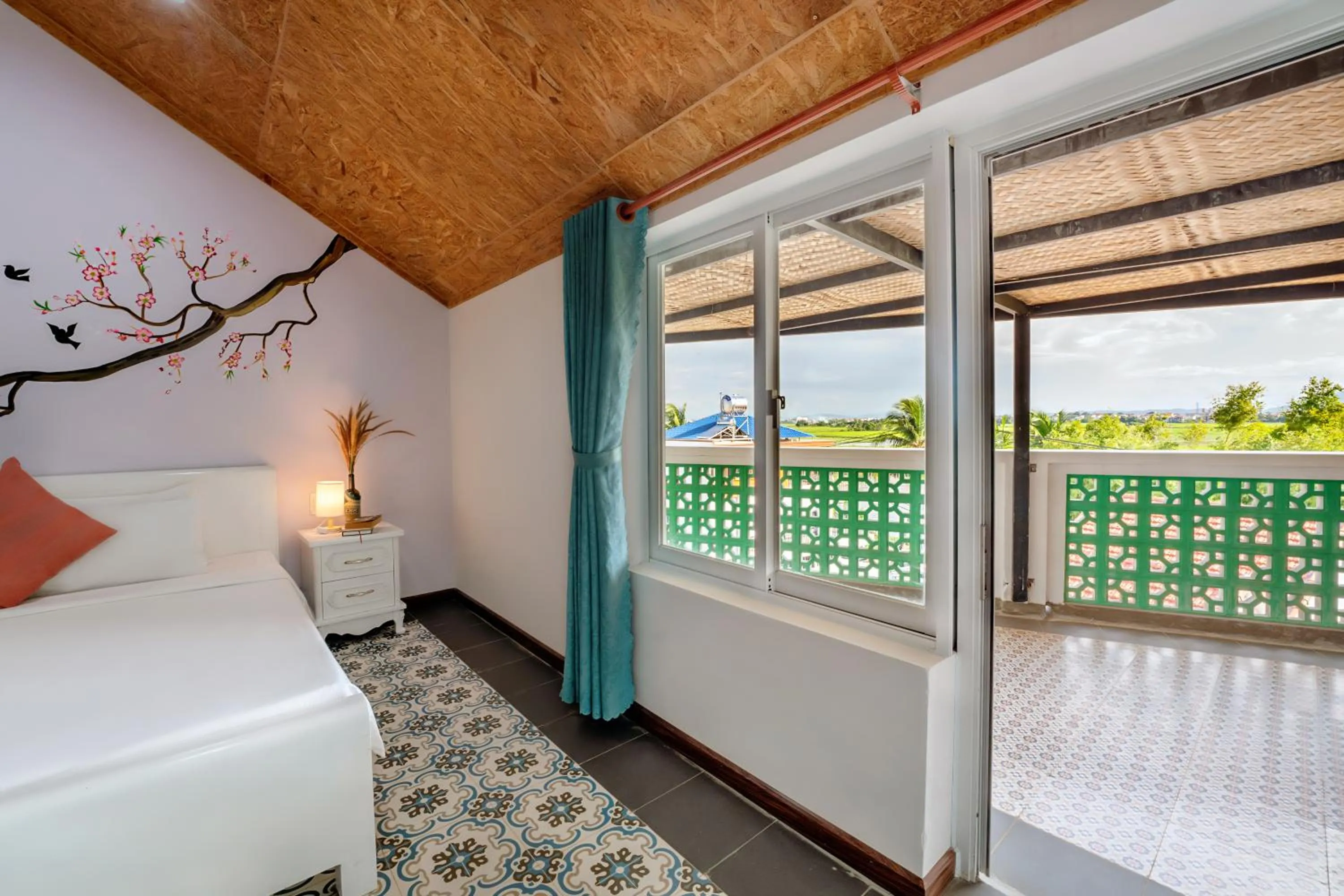 View (from property/room), Bed in La Casa Tra Que