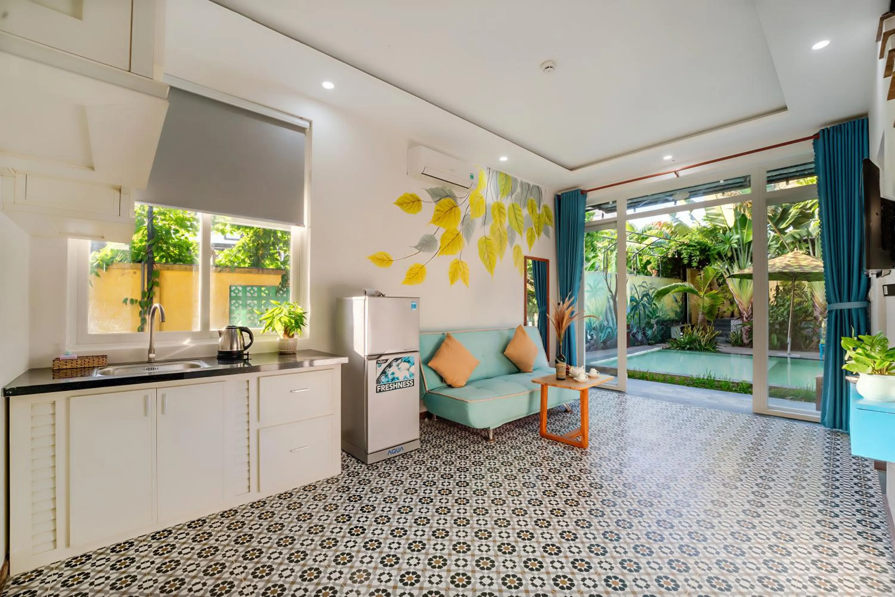 Living room in La Casa Tra Que