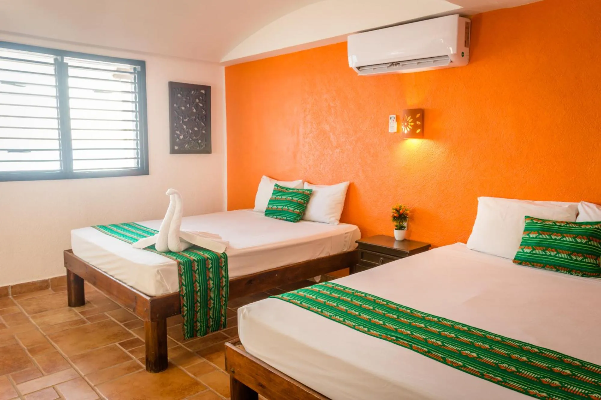 Bedroom in Caleta Tankah