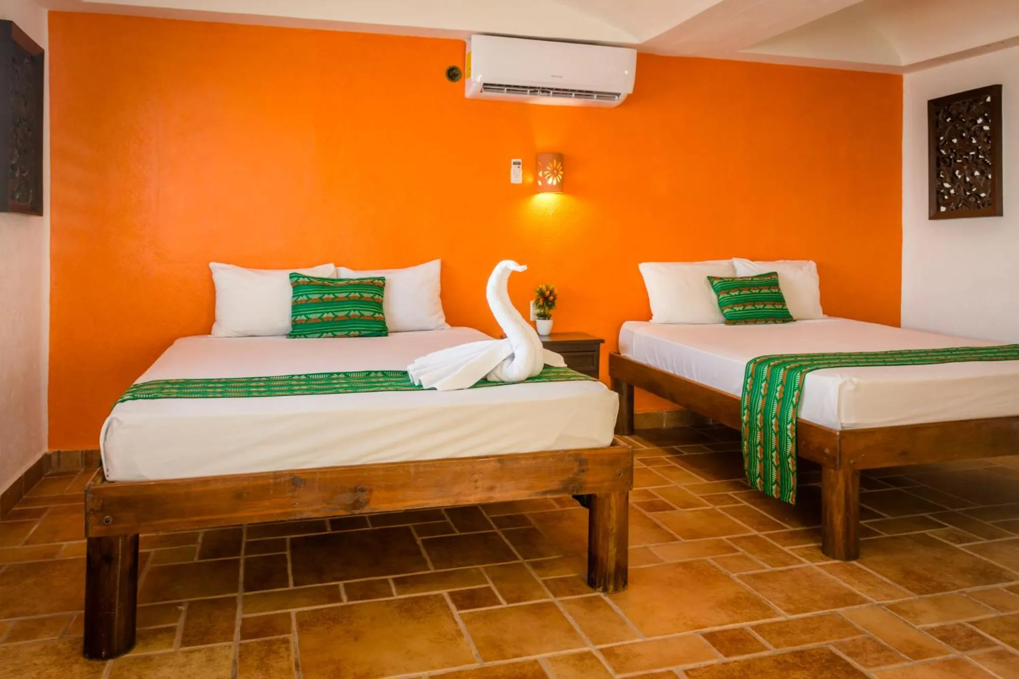 Bedroom in Caleta Tankah