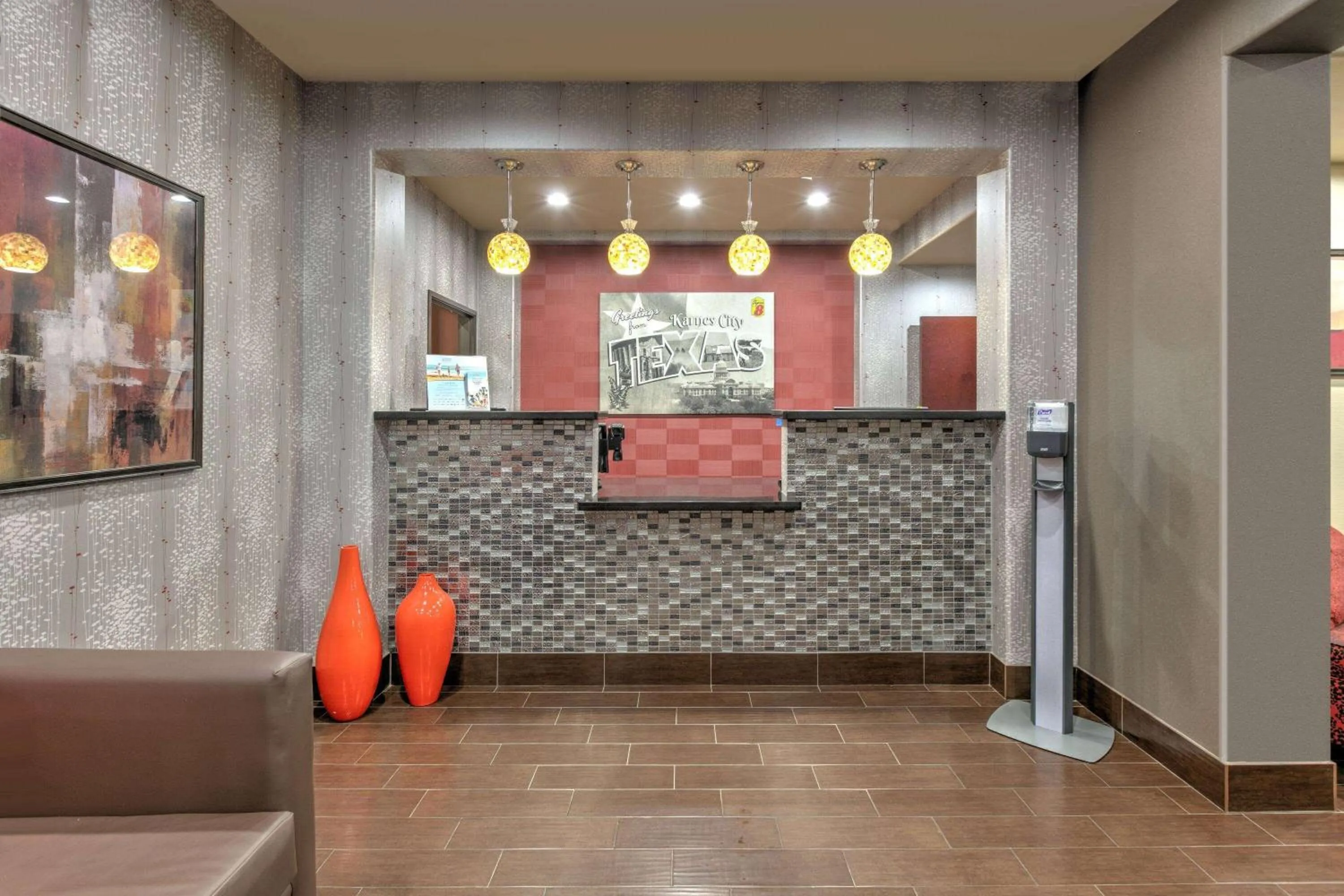 Lobby or reception in Super 8 by Wyndham Karnes City