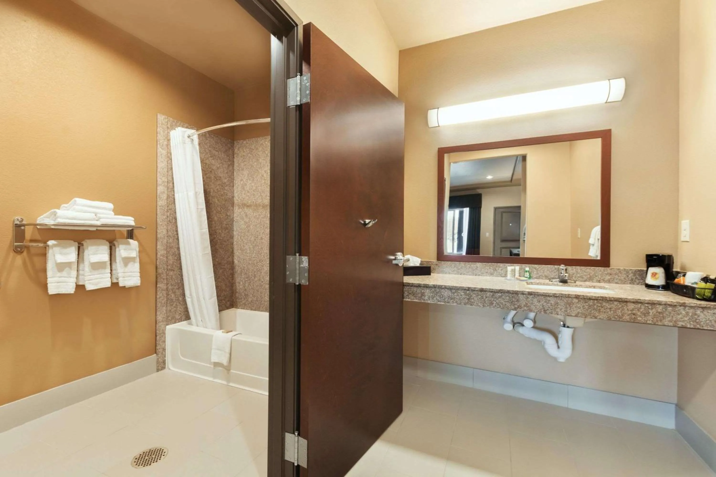 On site in Super 8 by Wyndham Karnes City