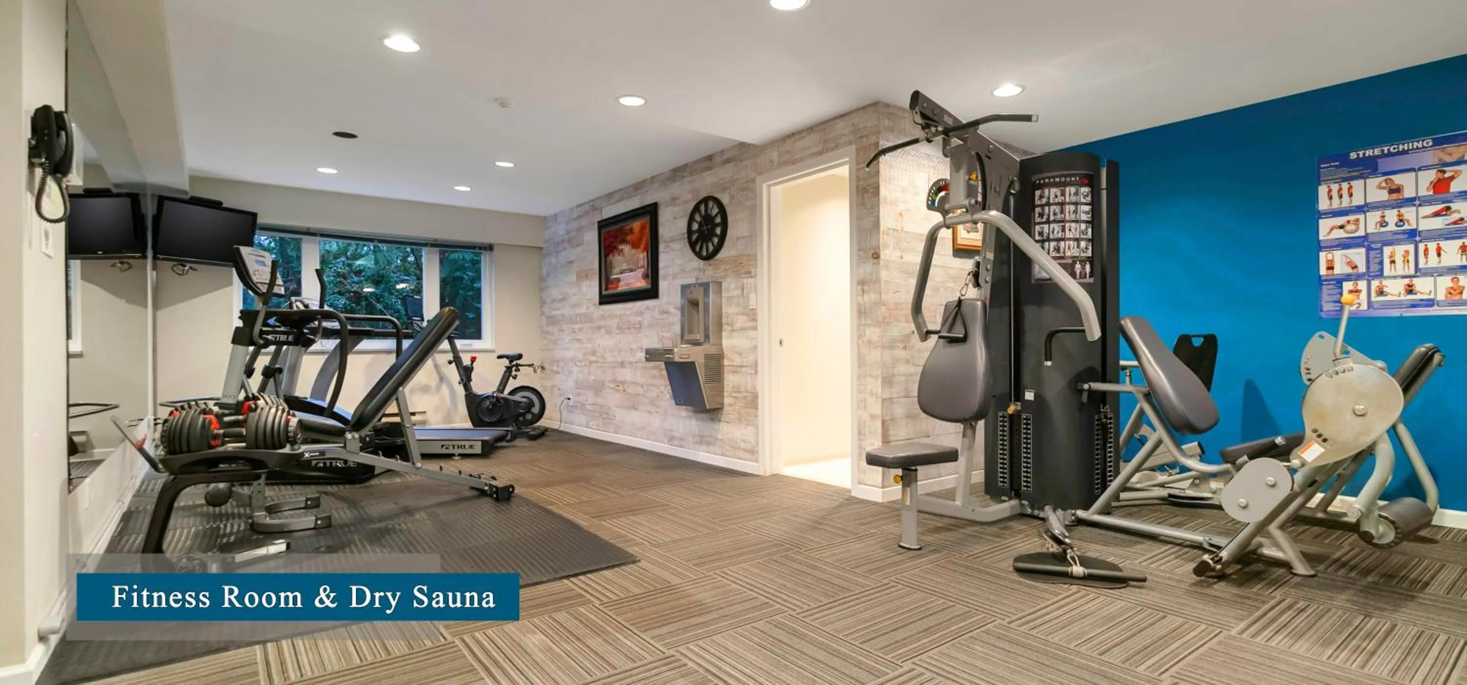 Fitness centre/facilities in Gibsons Garden Hotel