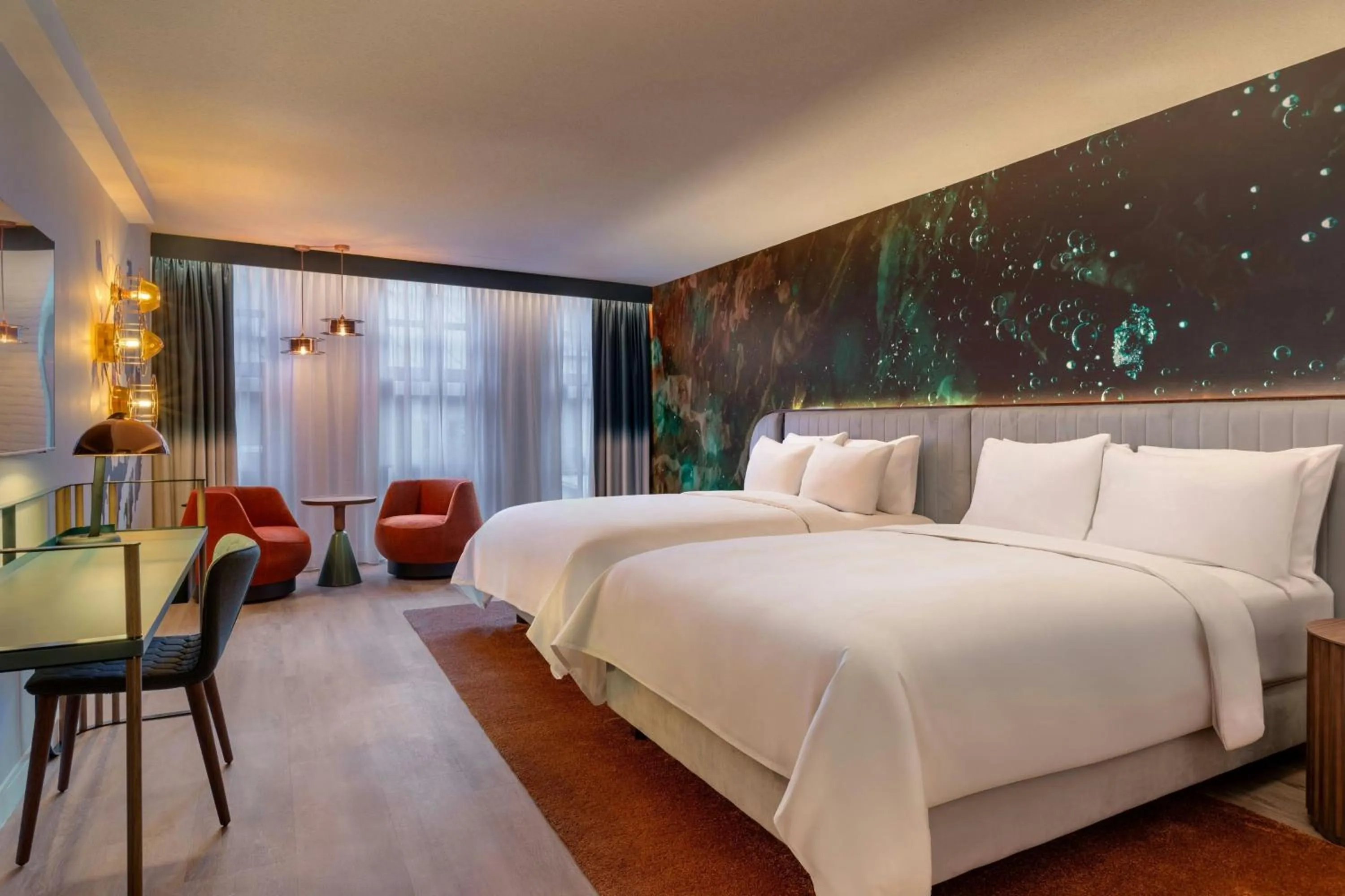 Photo of the whole room, Bed in Renaissance Amsterdam Hotel
