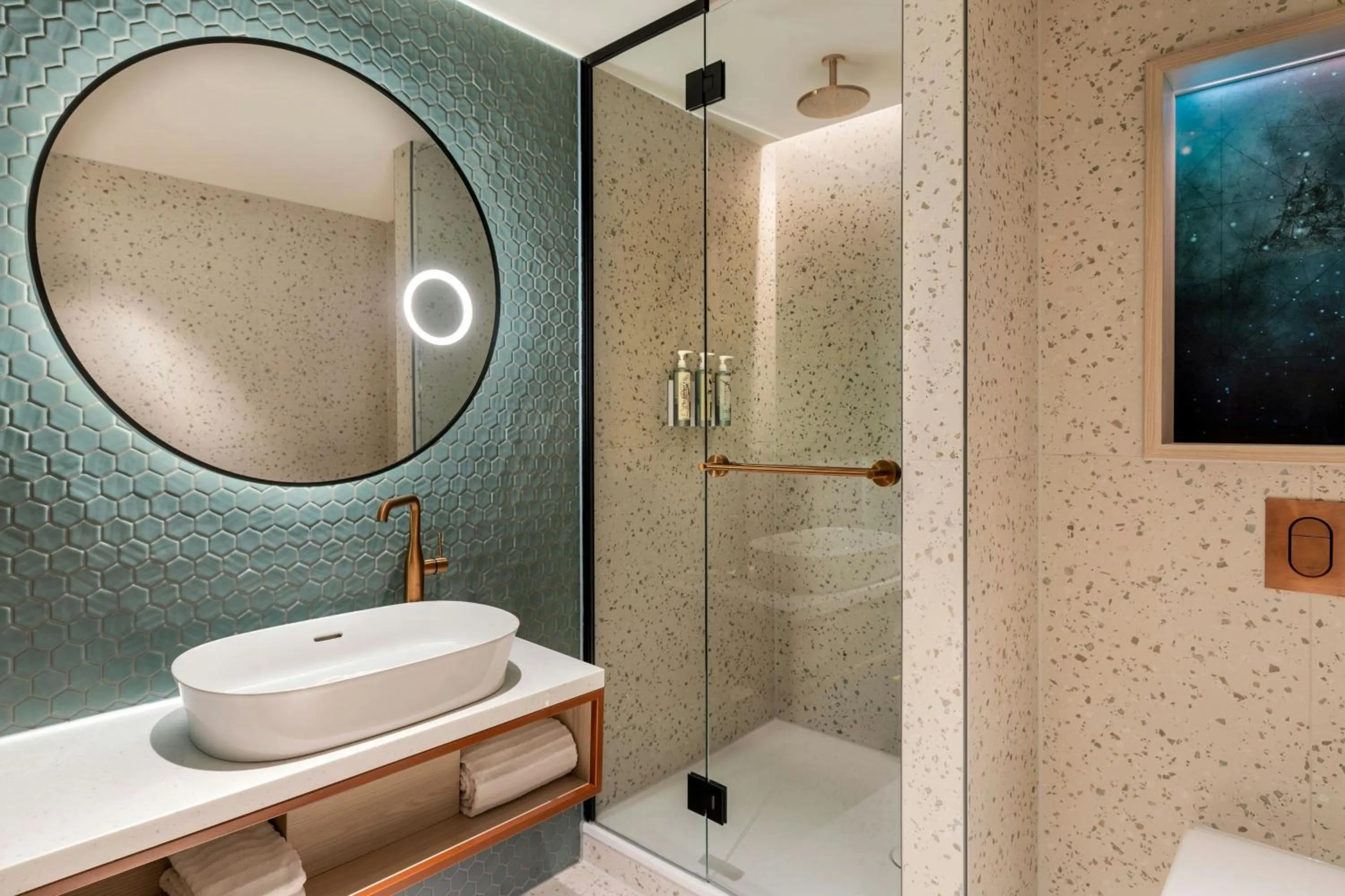 Bathroom in Renaissance Amsterdam Hotel