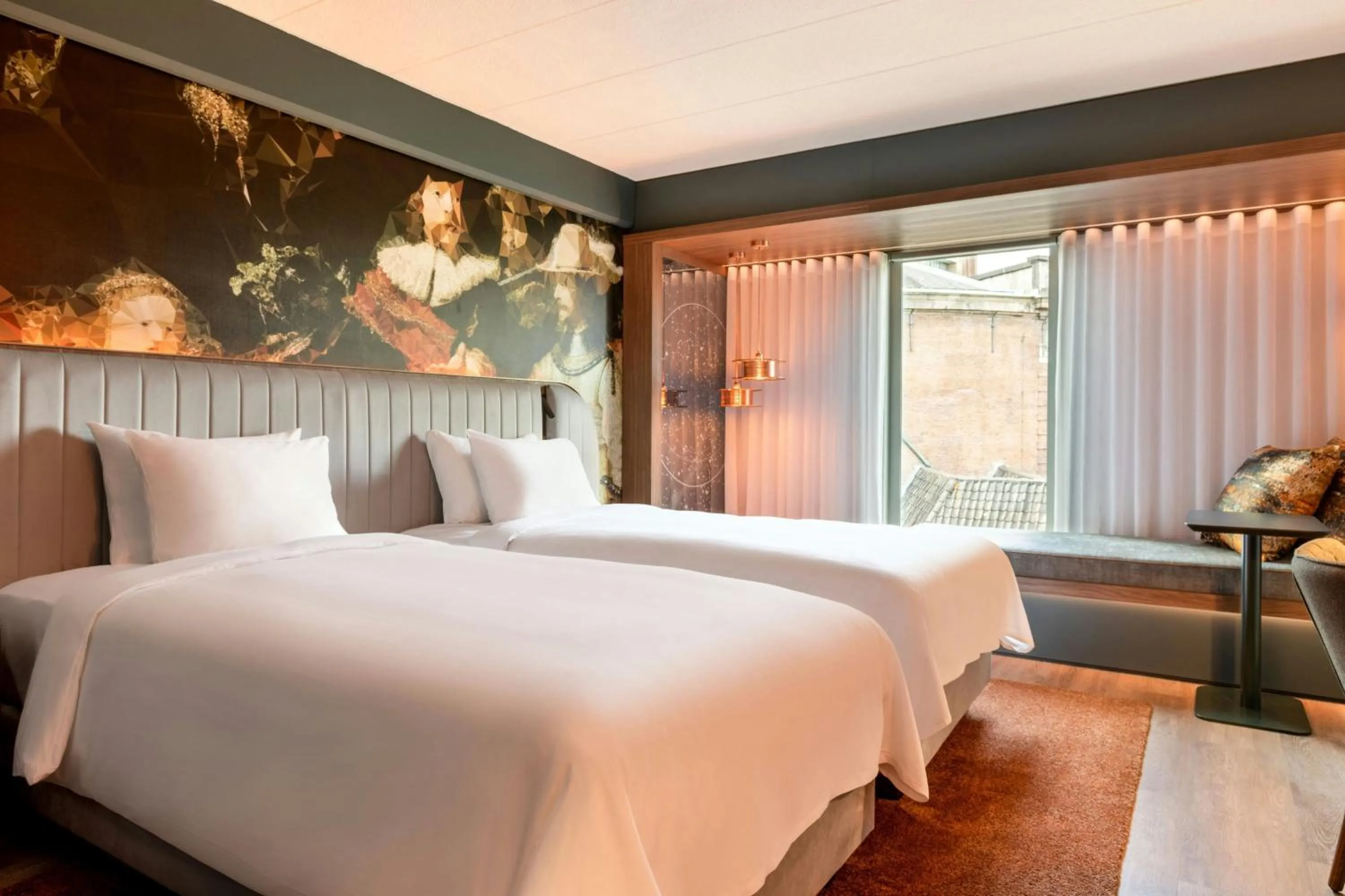 Photo of the whole room, Bed in Renaissance Amsterdam Hotel