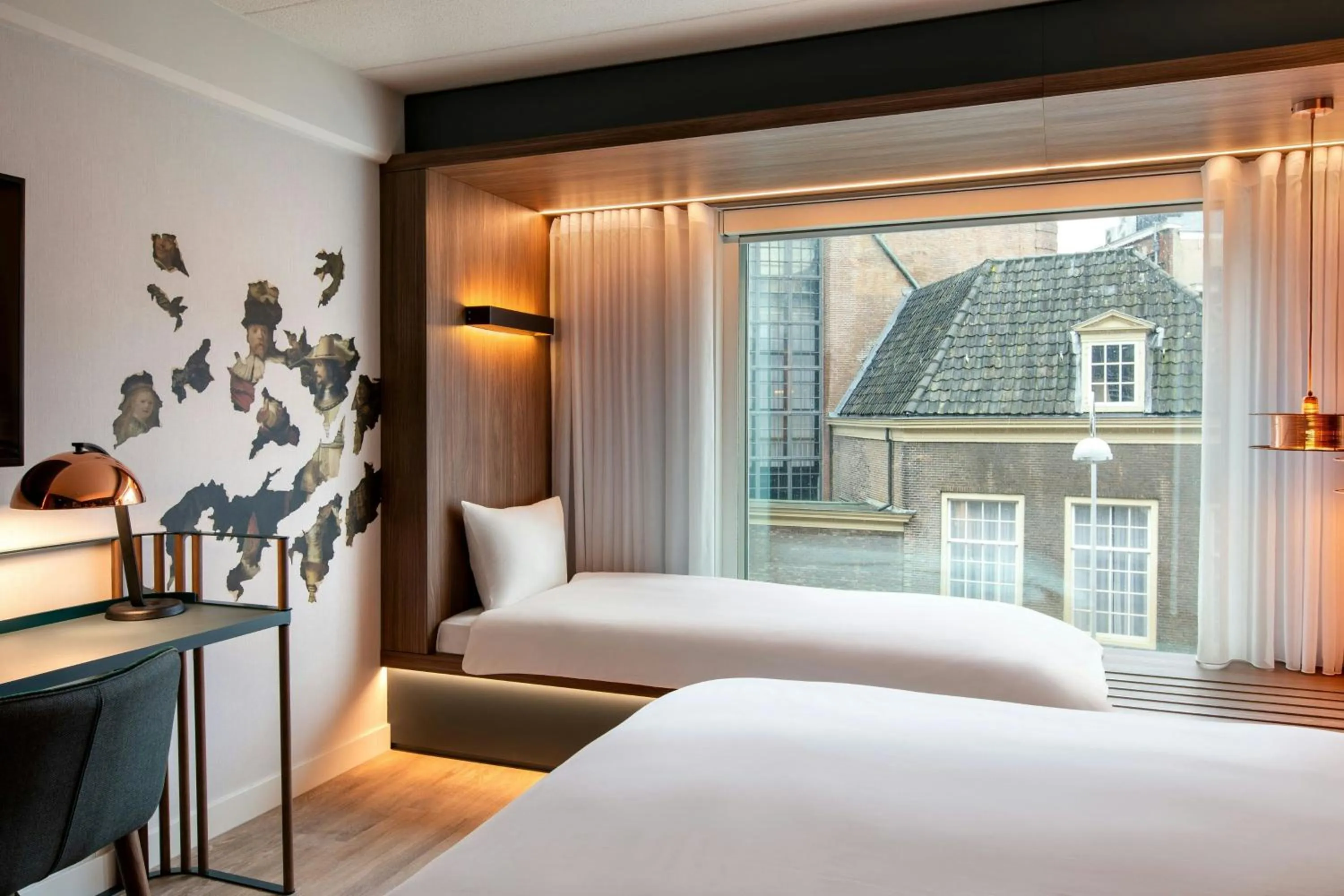 Photo of the whole room, Bed in Renaissance Amsterdam Hotel