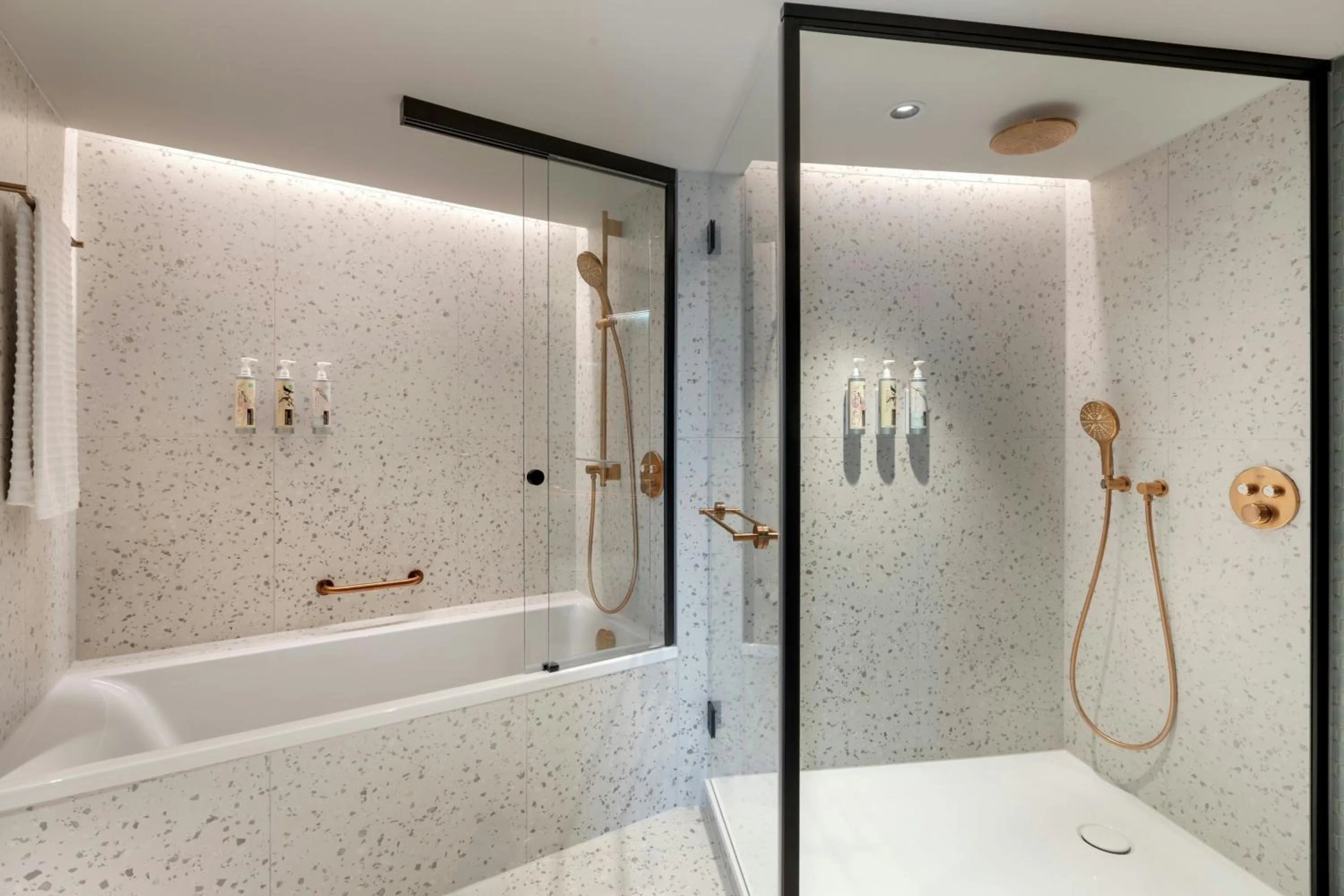 Bathroom in Renaissance Amsterdam Hotel