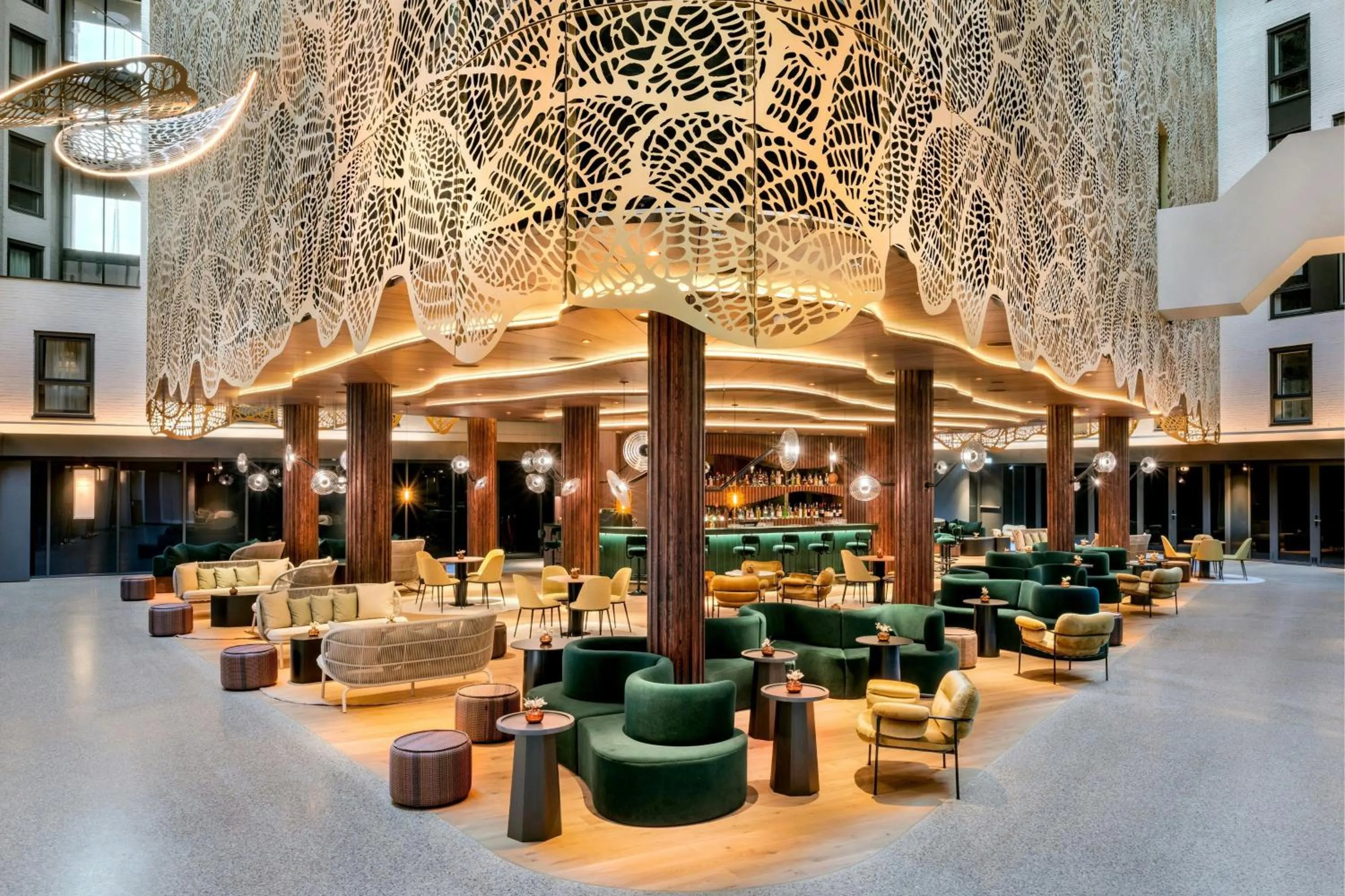 Lounge or bar in Renaissance Amsterdam Hotel