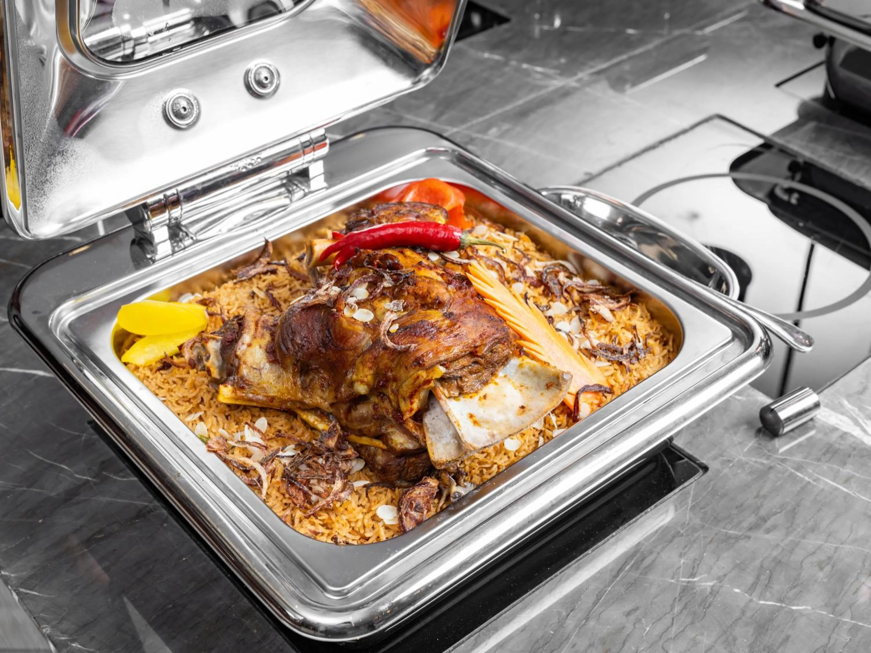 Food close-up in Wirgan Hotel Al Nour