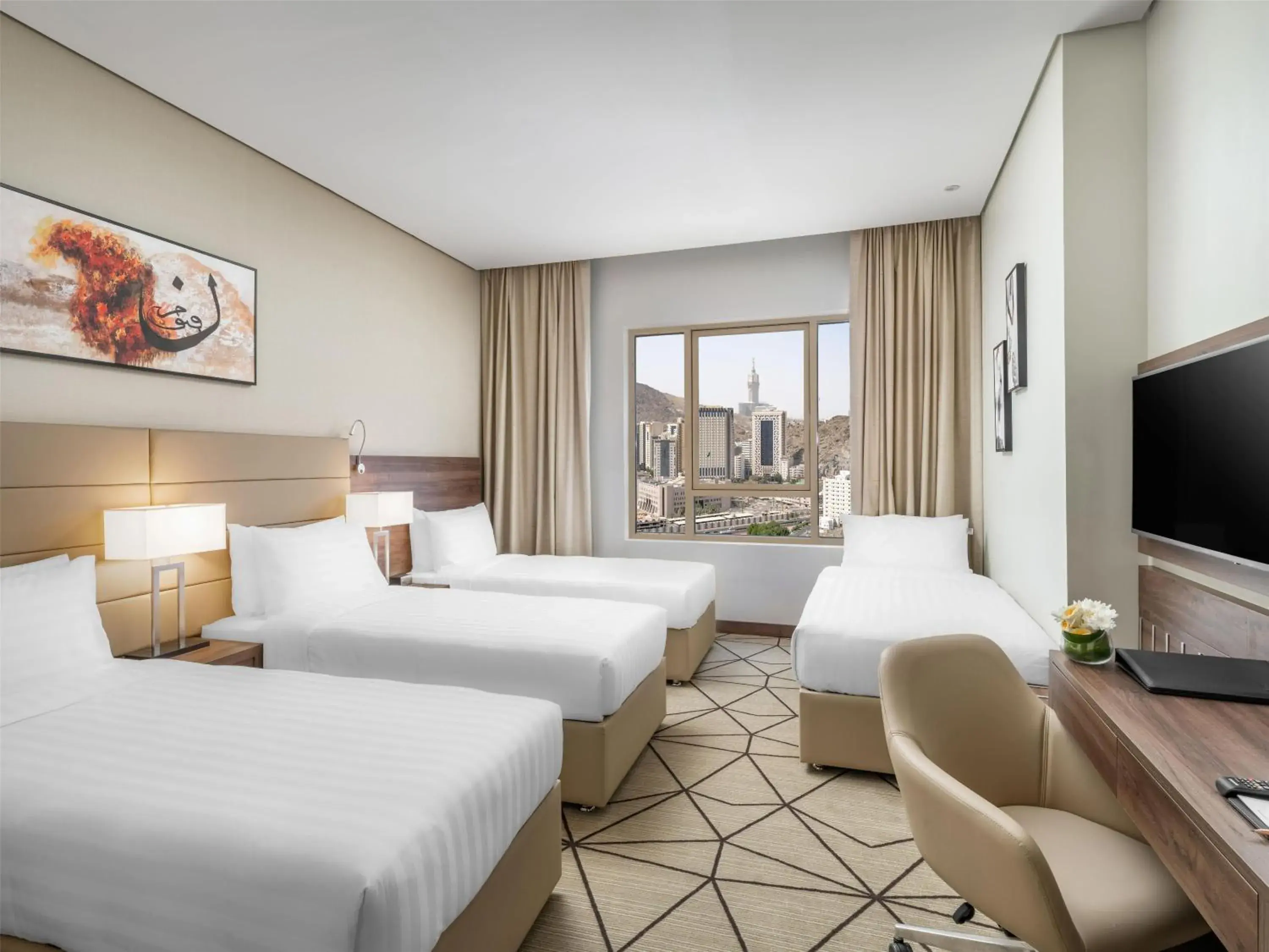 Quadruple Room in Wirgan Al Noor, Tapestry Collection by Hilton Quadruple Room in Wirgan Al Noor, Tapestry Collection by Hilton