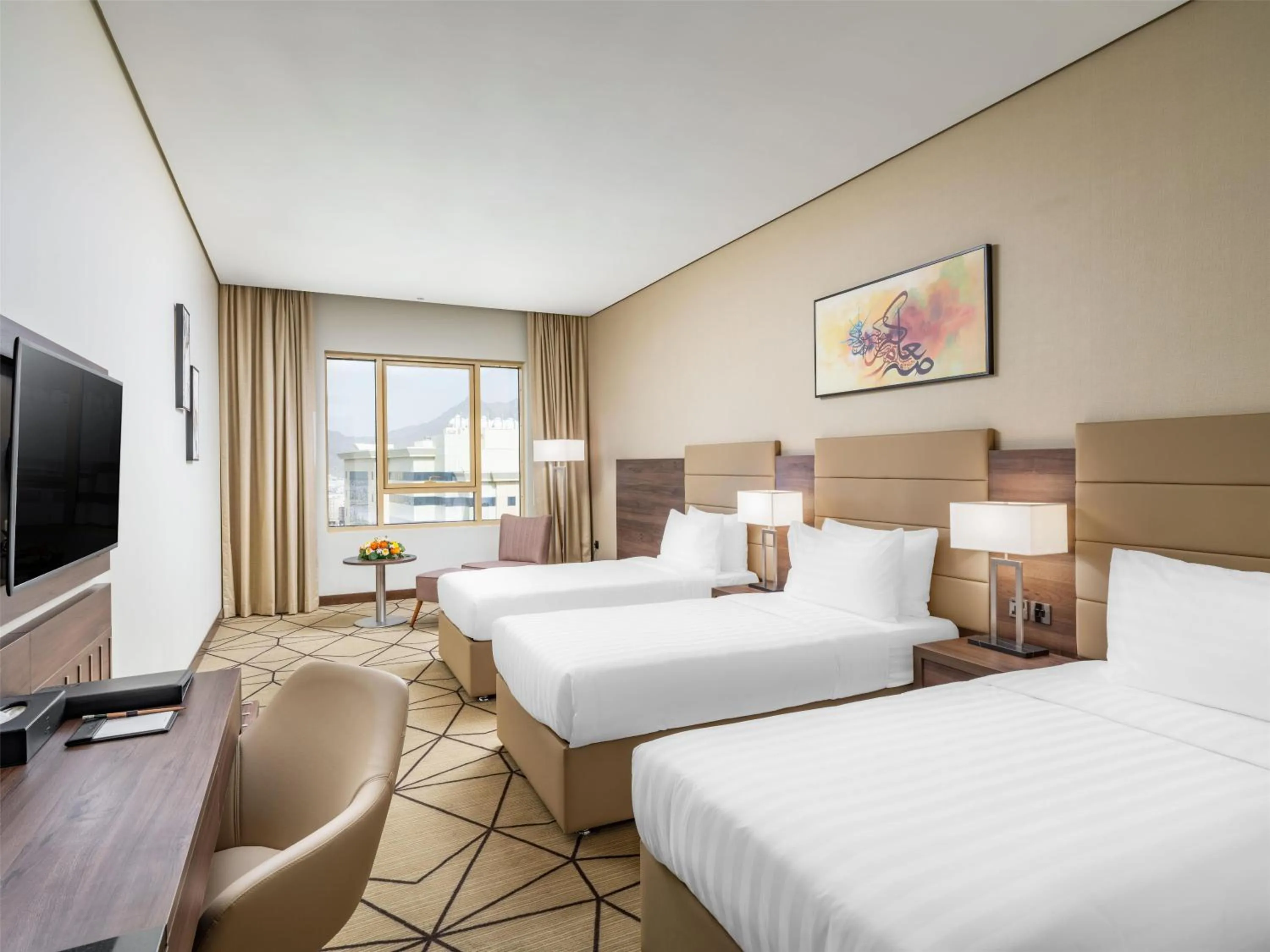 Bed in Wirgan Al Noor, Tapestry Collection by Hilton