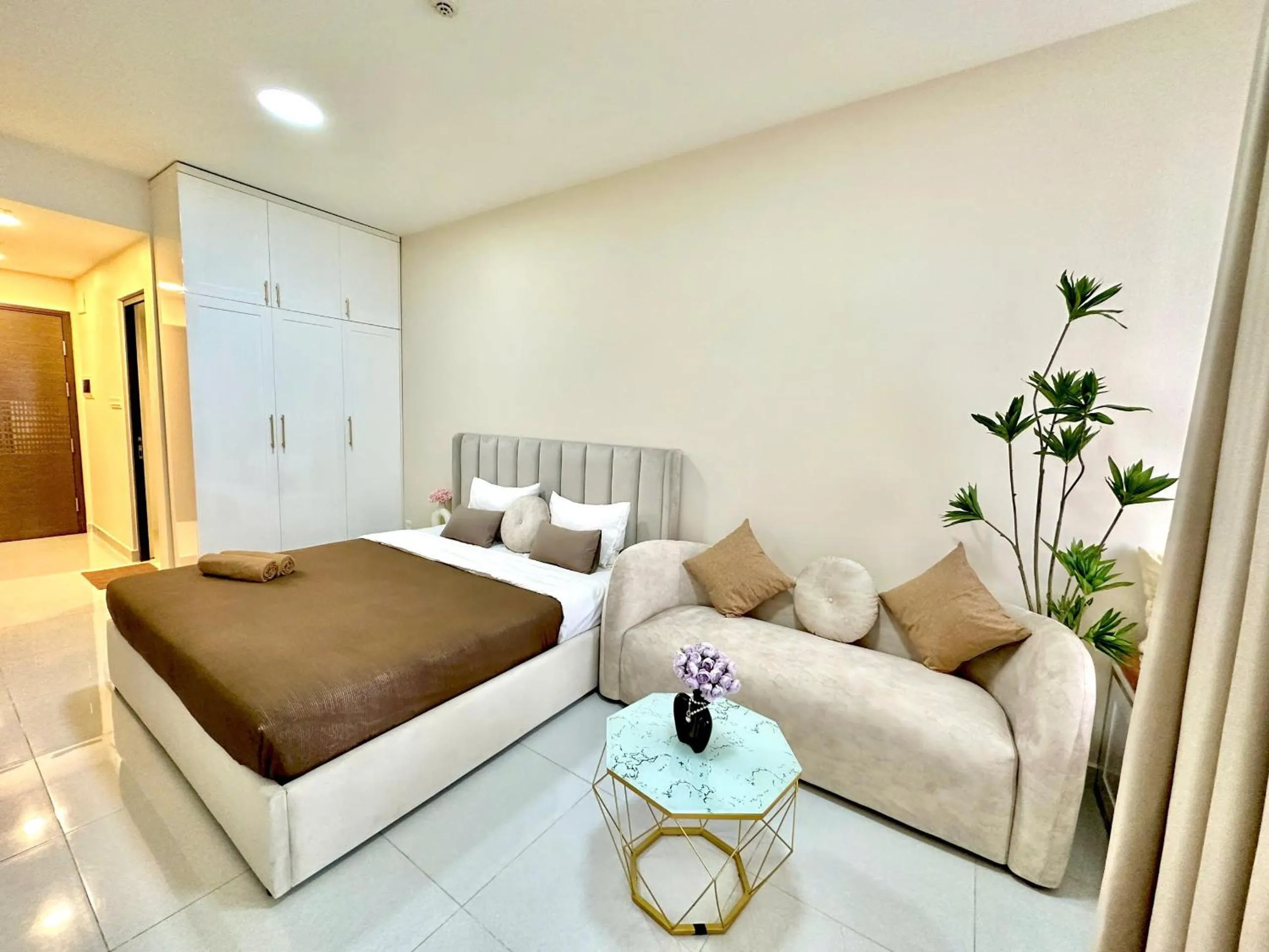 Bed in May Soho Saigon Serviced Apartment
