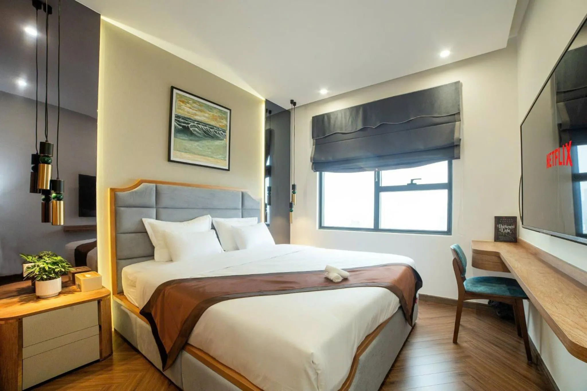 Bedroom, Bed in May Soho Saigon Serviced Apartment