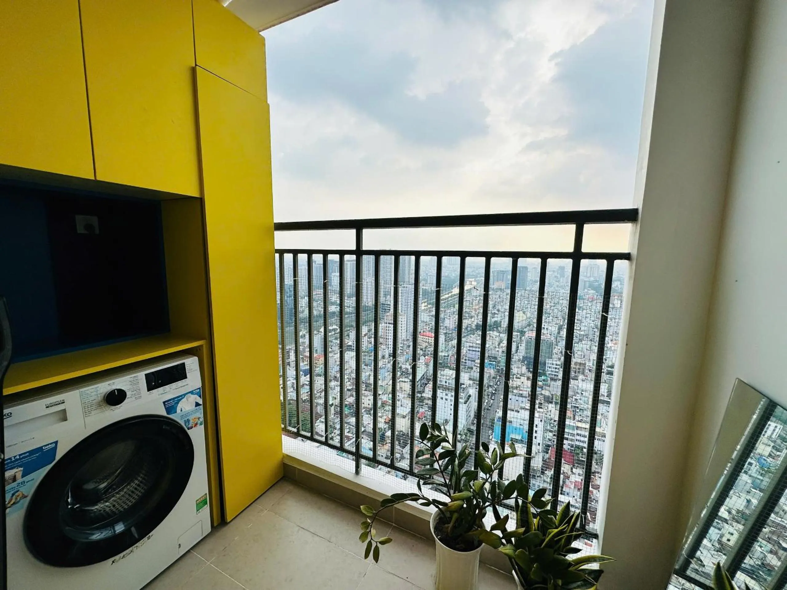 Balcony/Terrace in May Soho Saigon Serviced Apartment